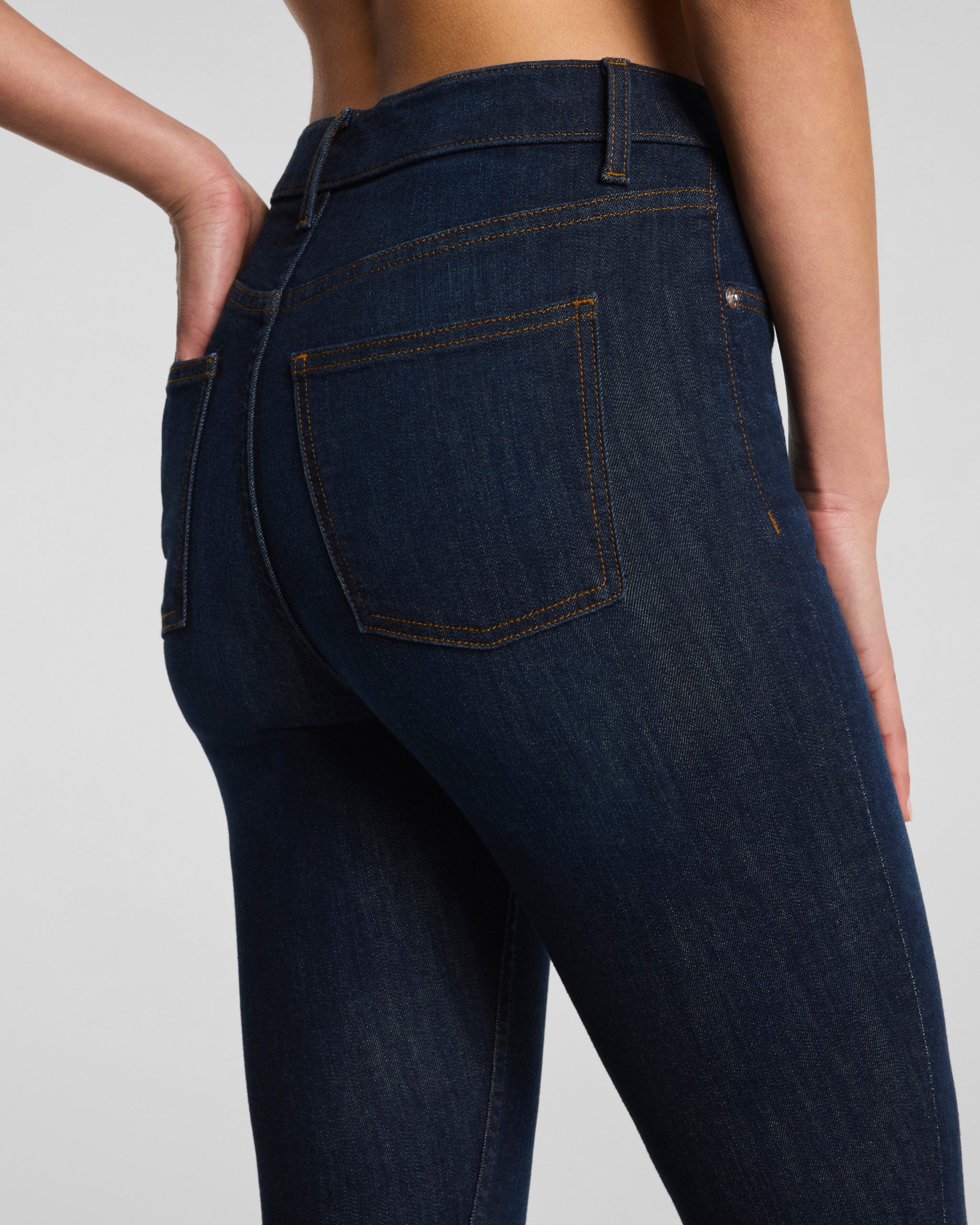 SPANXsculpt? ReDefine Ankle Skinny Jeans | Dark Indigo - Image 5