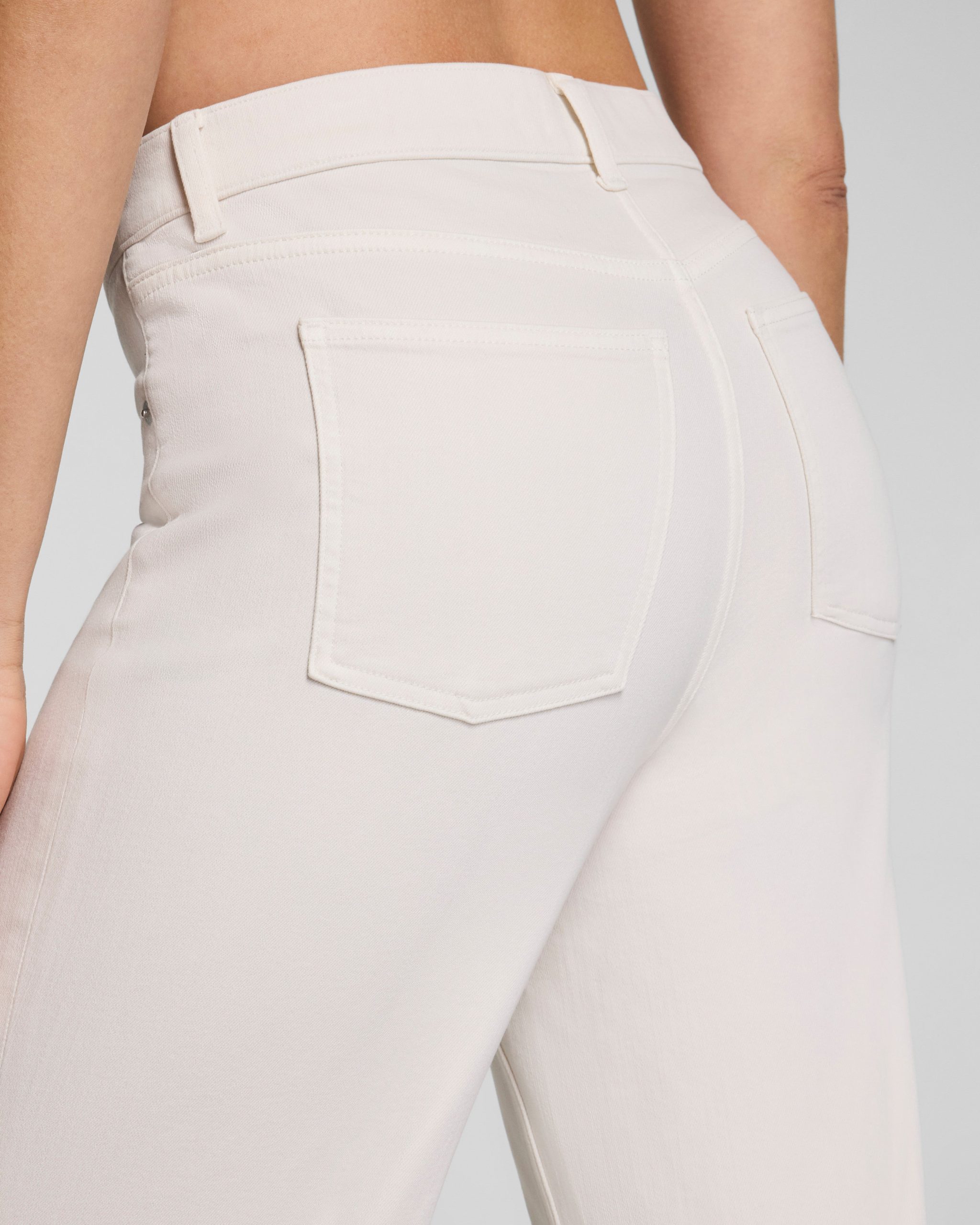 SPANXshape® Authentic 360 90s Straight Leg Jeans | Alabaster - Image 5