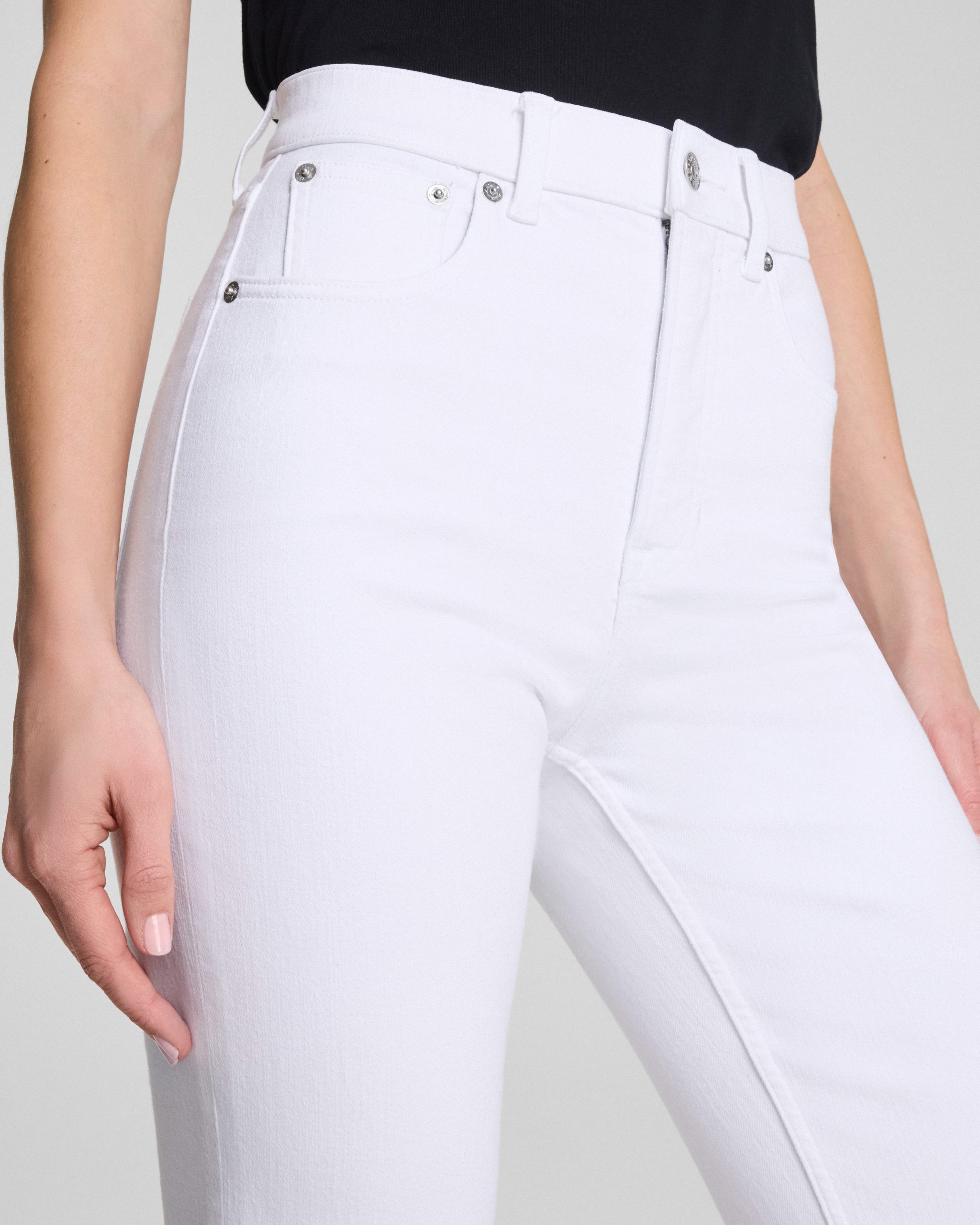 SPANXshape? Authentic 360 90s Straight Leg Jeans | Classic White - Image 5