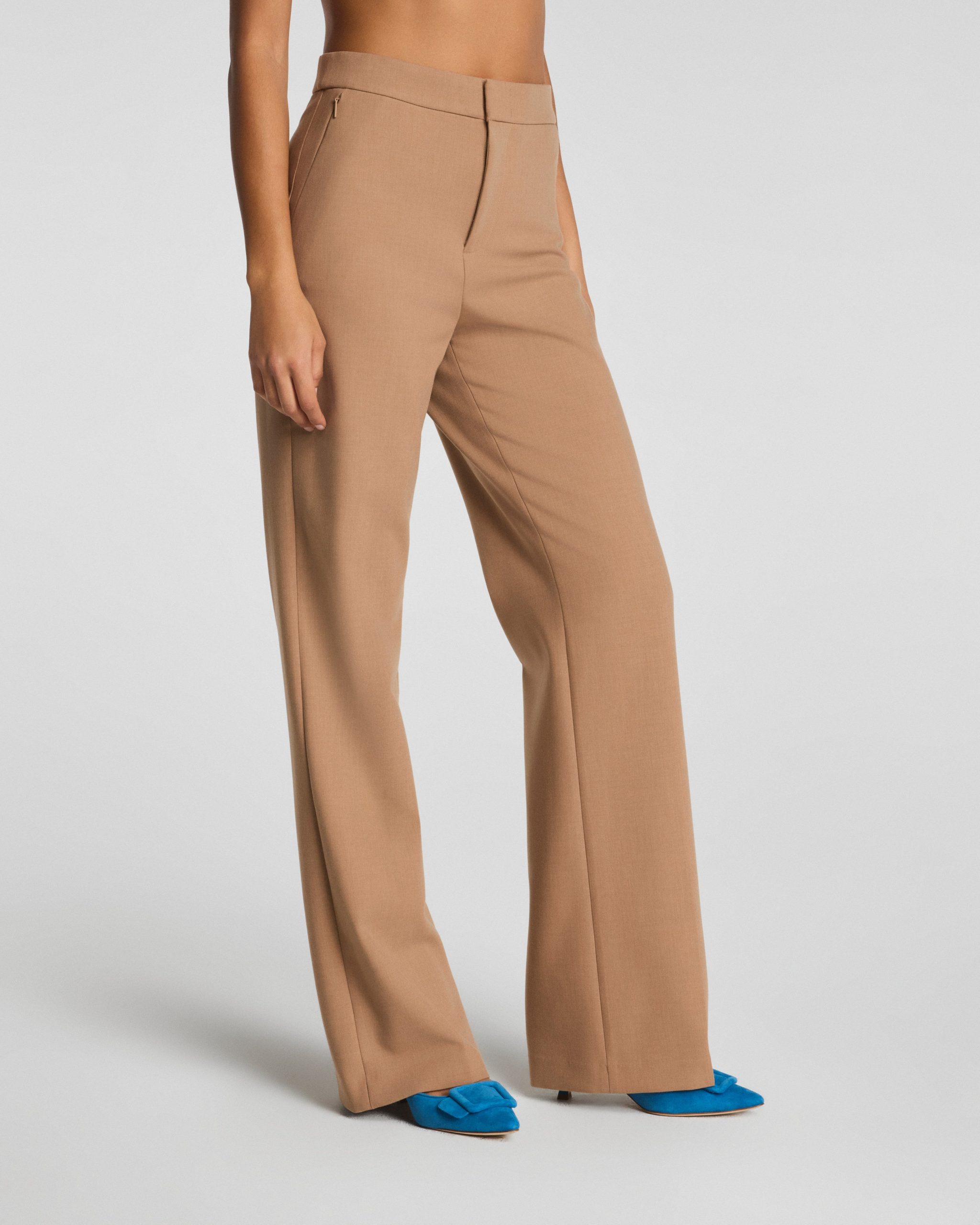 SPANXsupersmooth? WellSuited 360 Easy Flare Pant | Camel Heather - Image 2