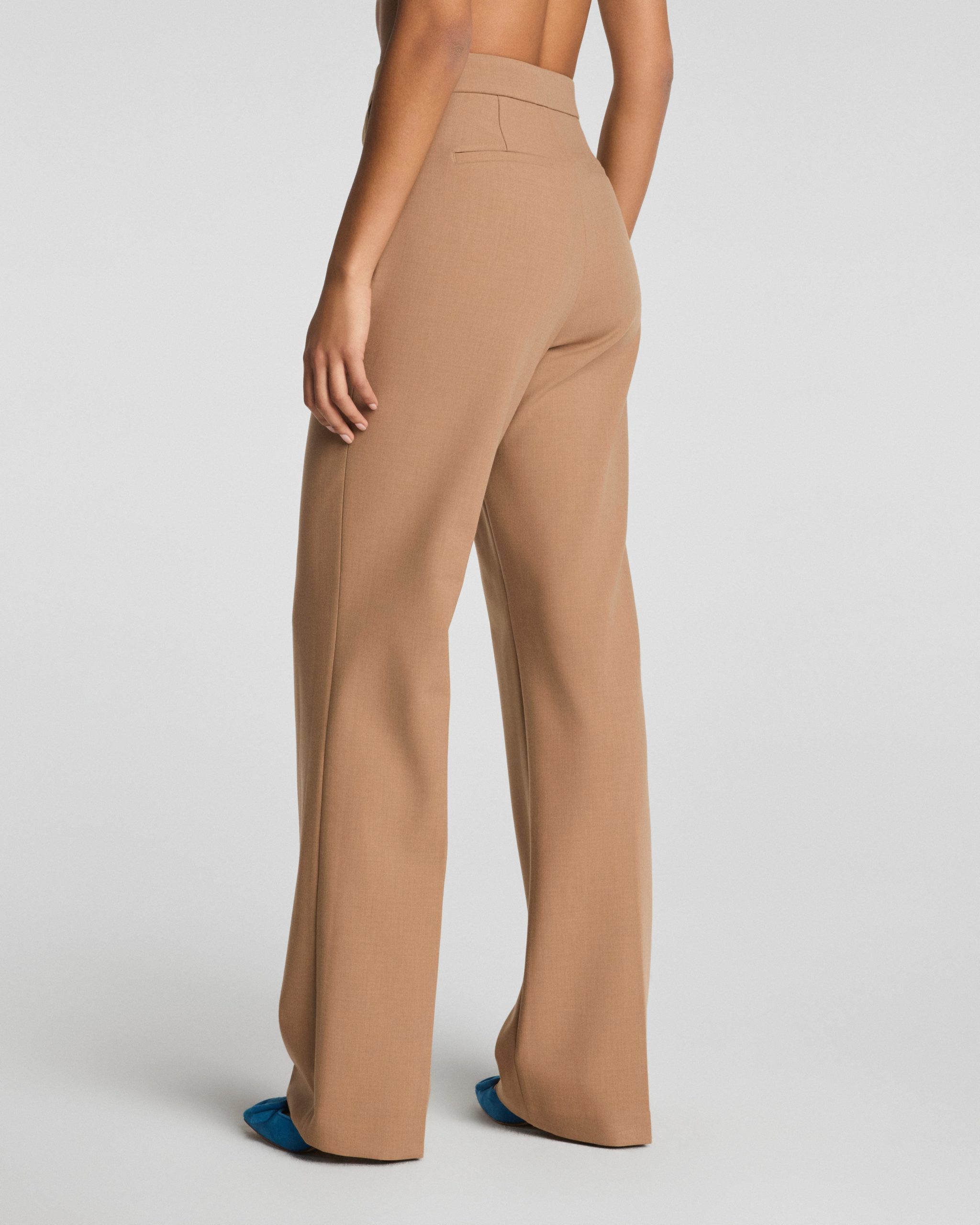 SPANXsupersmooth? WellSuited 360 Easy Flare Pant | Camel Heather - Image 3