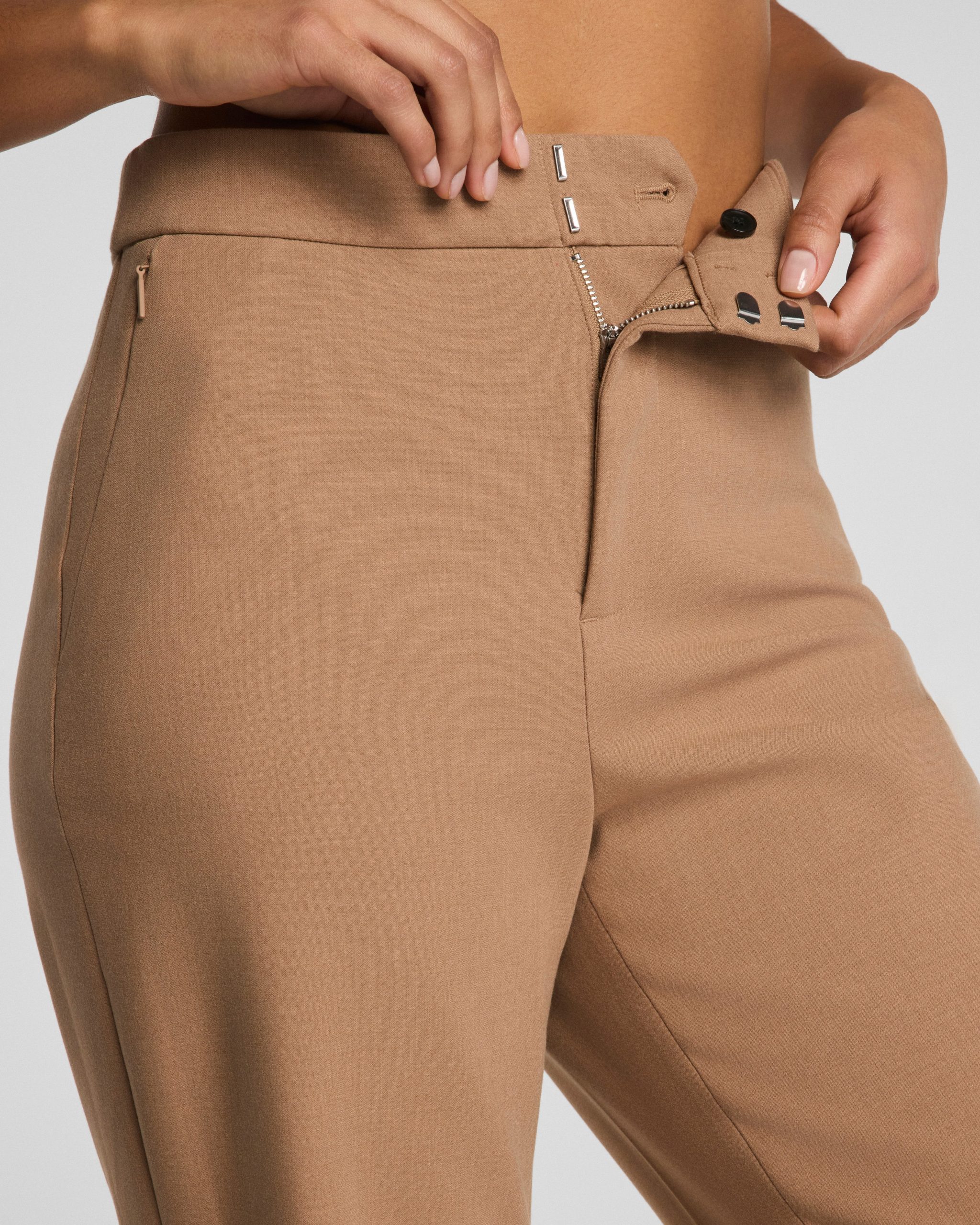 SPANXsupersmooth? WellSuited 360 Easy Flare Pant | Camel Heather - Image 4