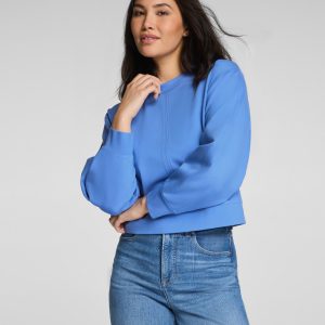 SPANX? Ponte Crewneck Long Sleeve Top | Aster