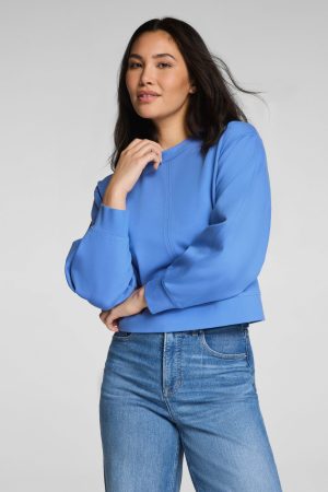 SPANX? Ponte Crewneck Long Sleeve Top | Aster