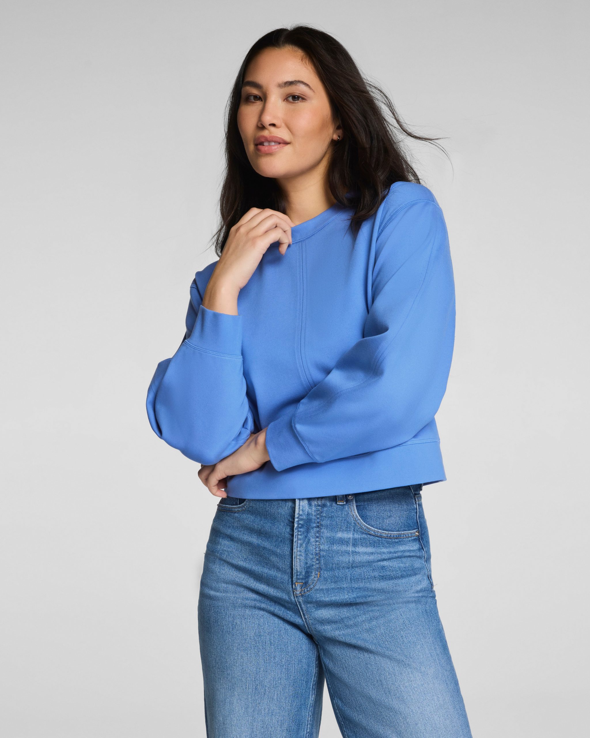 SPANX? Ponte Crewneck Long Sleeve Top | Aster