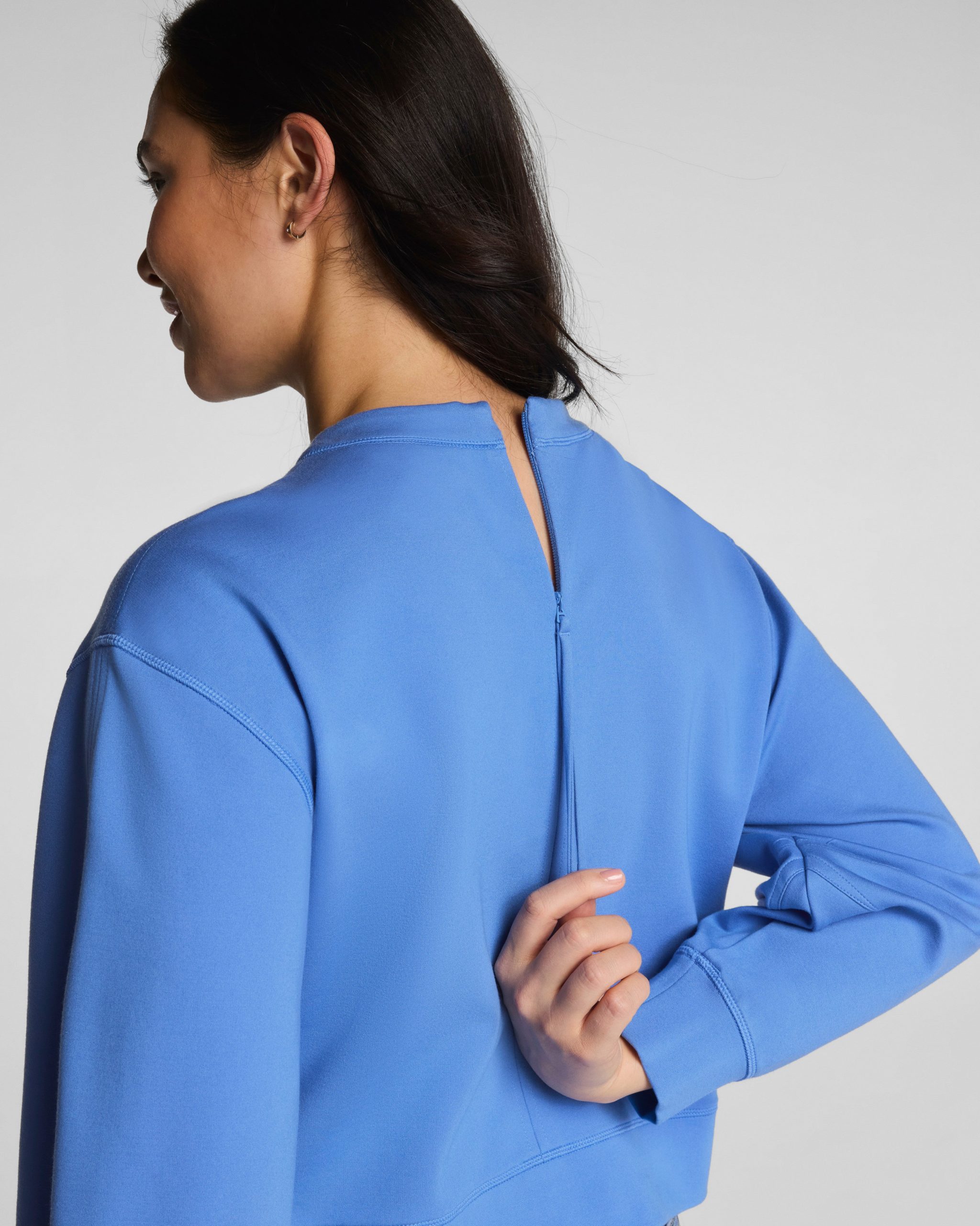 SPANX? Ponte Crewneck Long Sleeve Top | Aster - Image 4