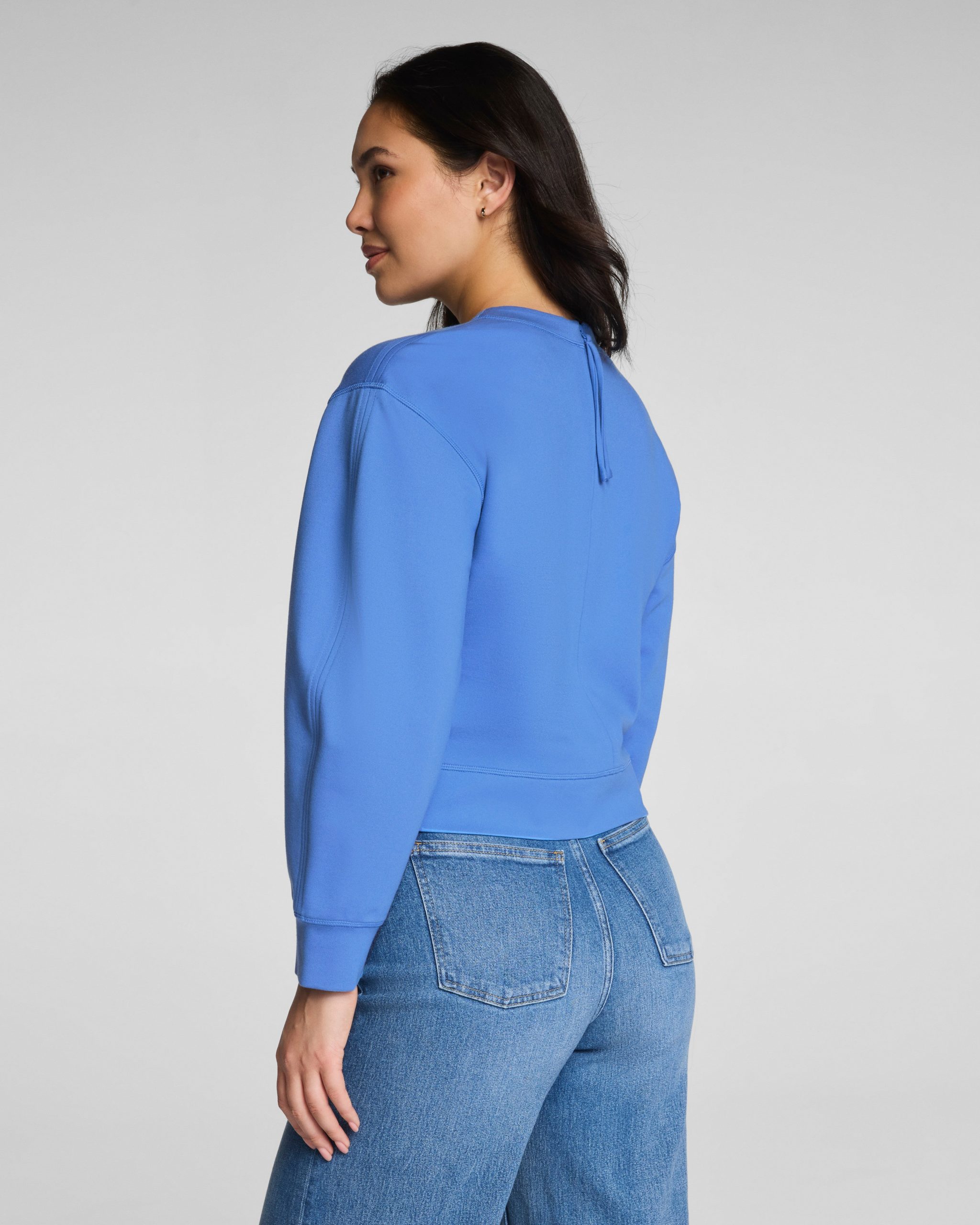 SPANX? Ponte Crewneck Long Sleeve Top | Aster - Image 2