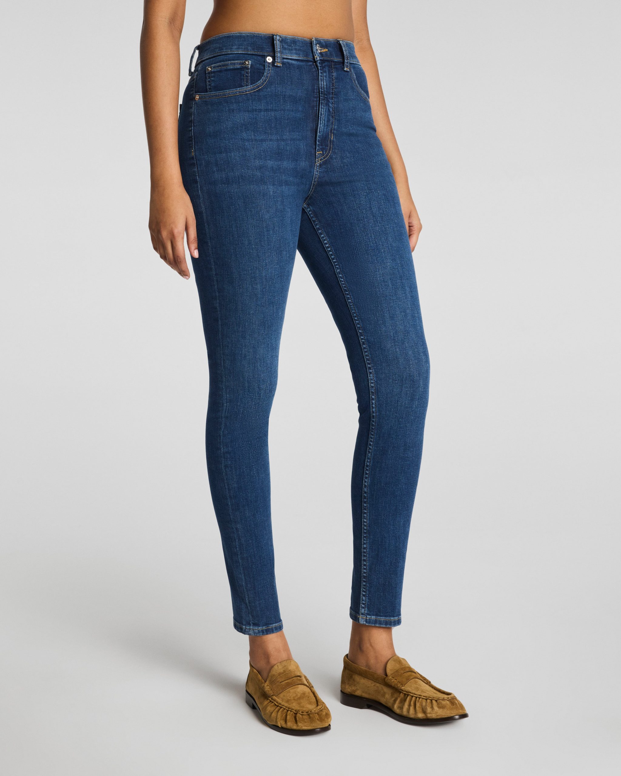 SPANXsculpt? ReDefine Ankle Skinny Jeans | Medium Indigo - Image 2