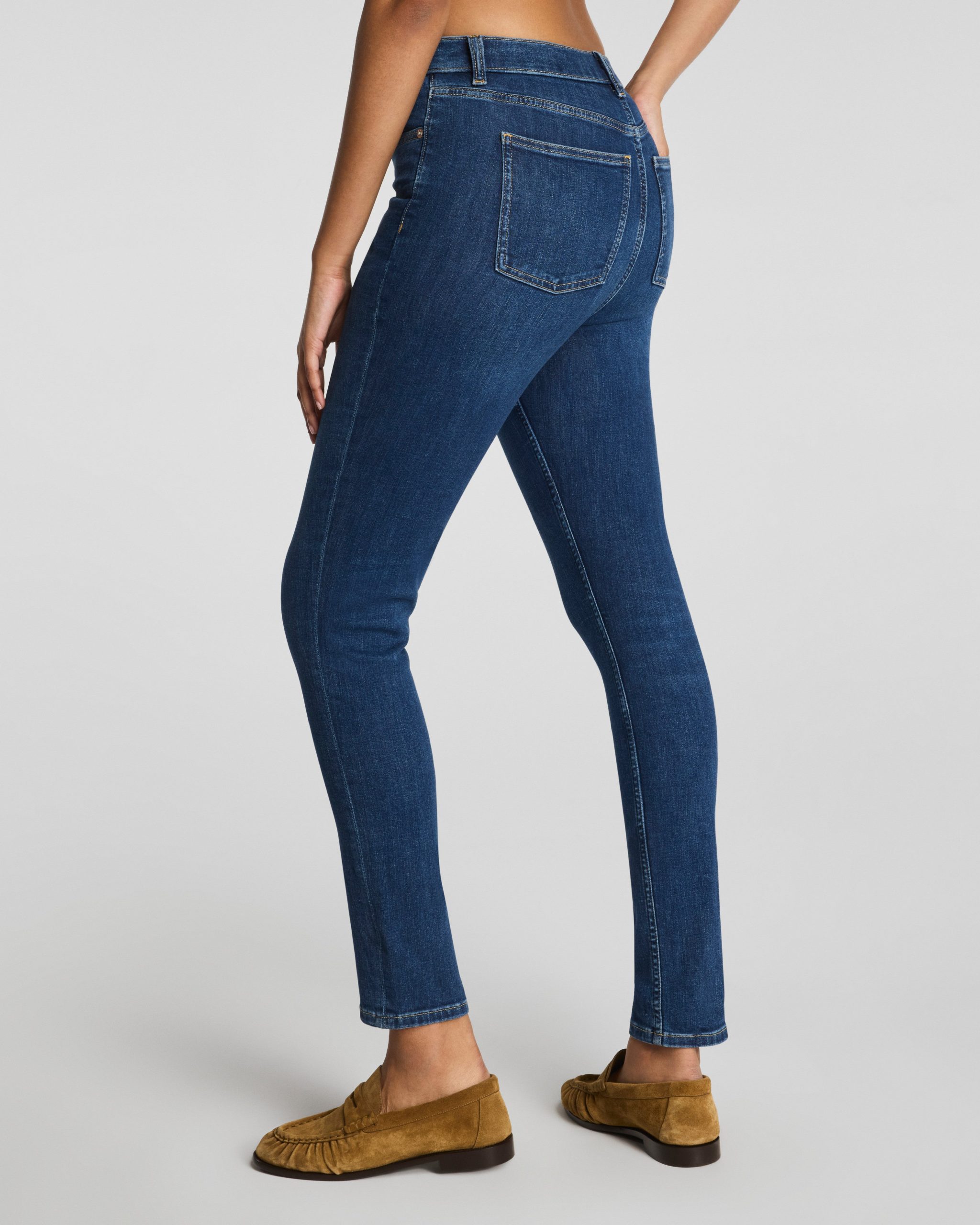 SPANXsculpt? ReDefine Ankle Skinny Jeans | Medium Indigo - Image 3