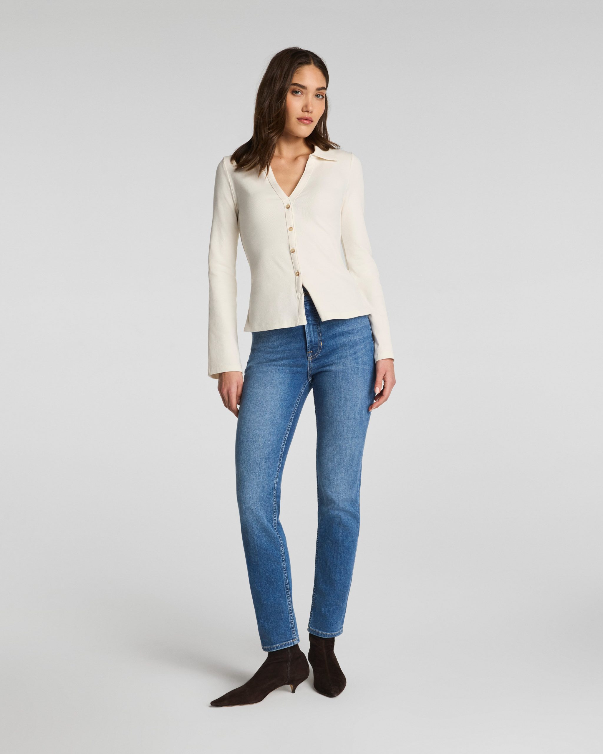 SPANXsculpt? ReDefine Slim Straight Jeans | Monterey Wash