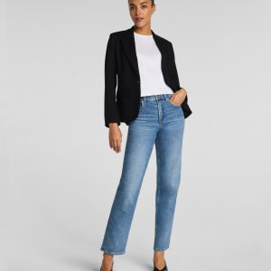 SPANXshape?  Authentic 360 Mid-Rise 90s Straight Leg Jeans | Elysian
