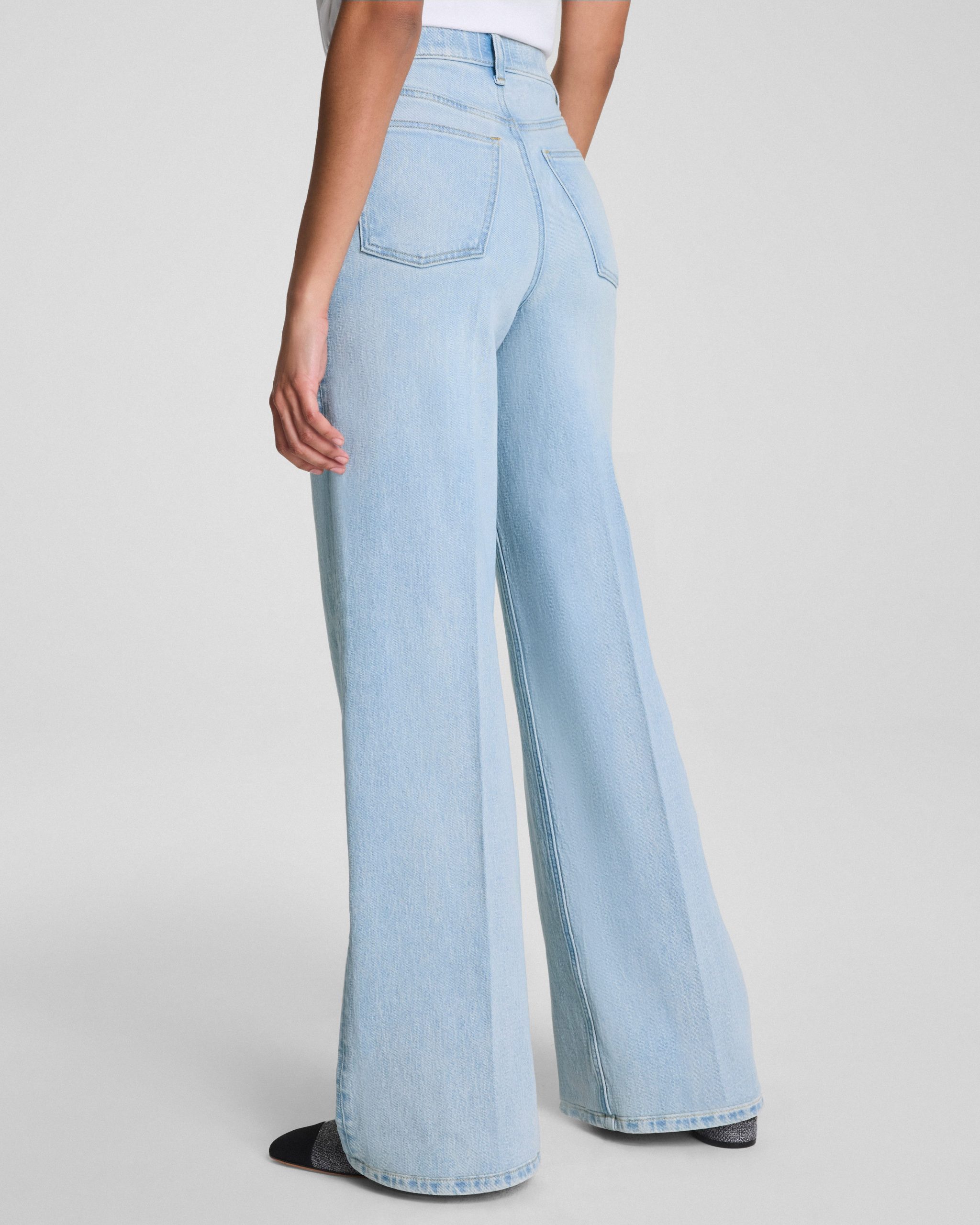 SPANXshape? Authentic 360 Wide Leg Jeans | Vintage Coastline - Image 4