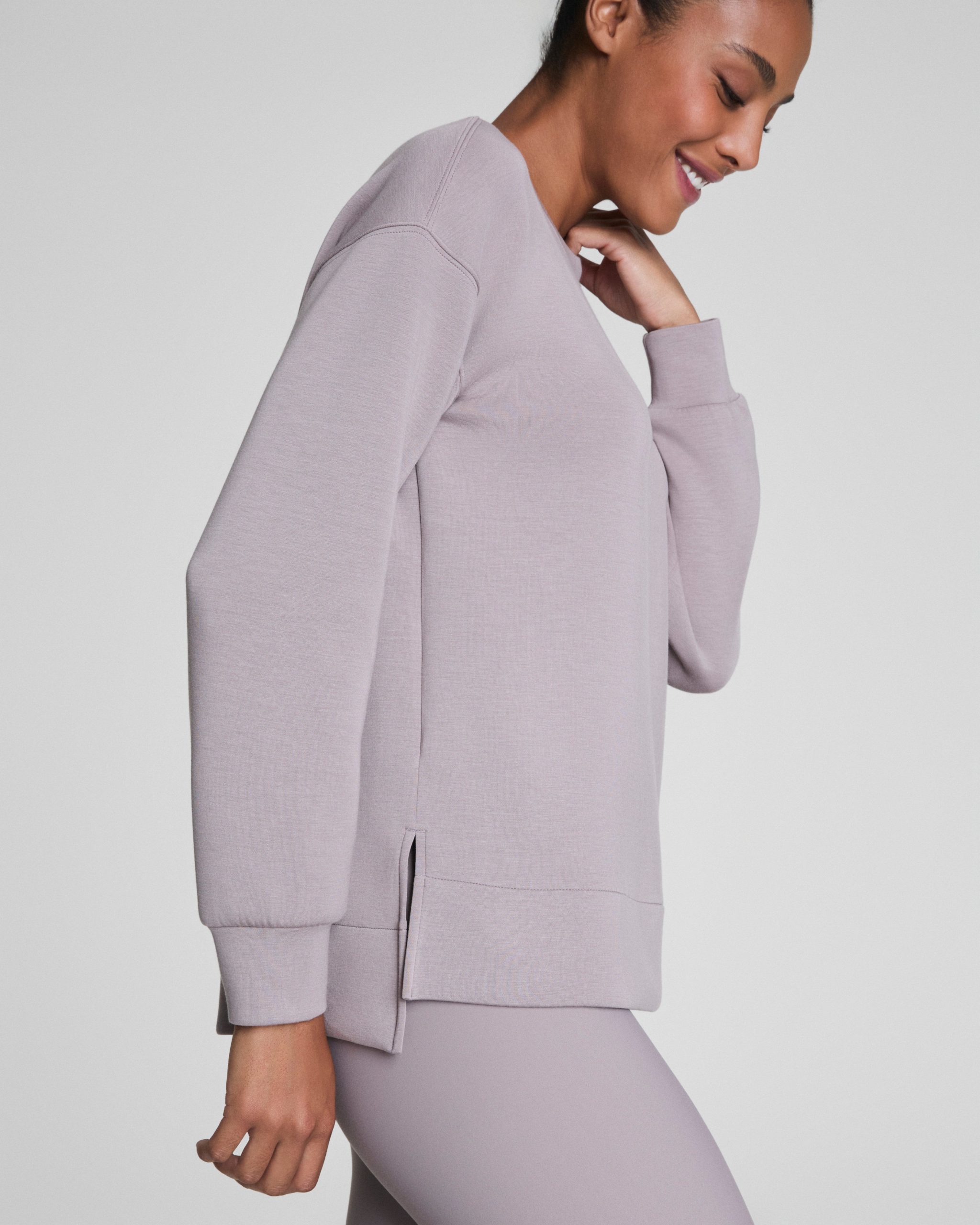 SPANX AirEssentials? Crewneck Tunic | Coastal Fog - Image 3