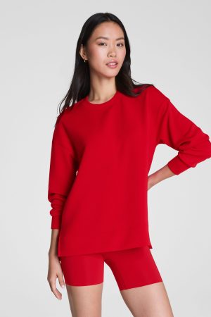 SPANX AirEssentials? Crewneck Tunic | SPANX? Red