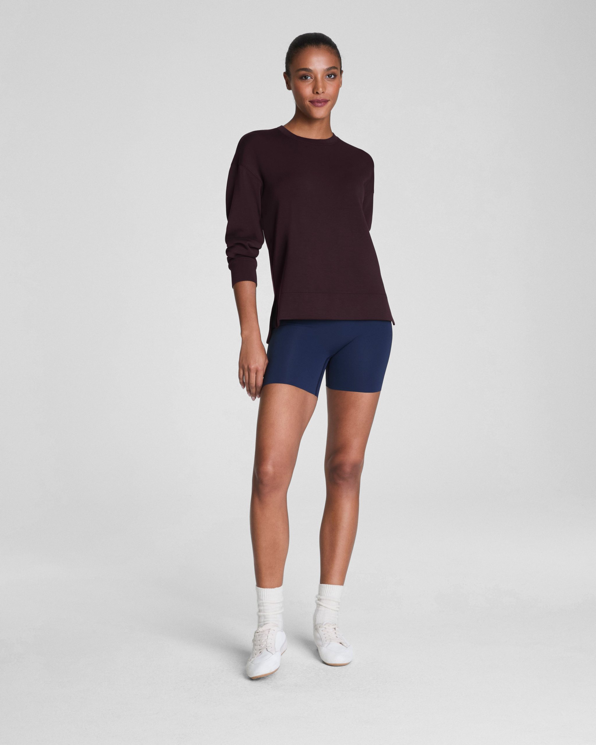 SPANX AirEssentials? Crewneck Tunic | Truffle Brown - Image 4