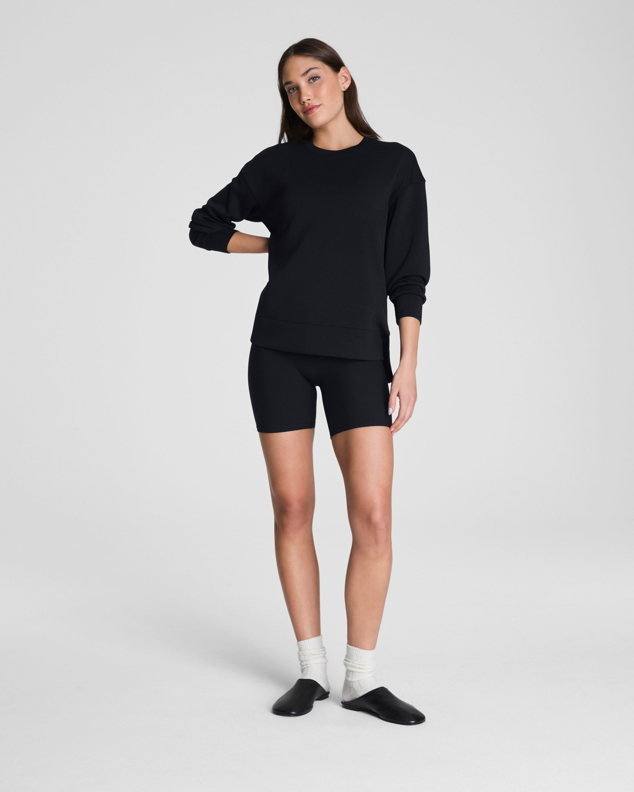 SPANX AirEssentials? Crewneck Tunic | Very Black - Image 4