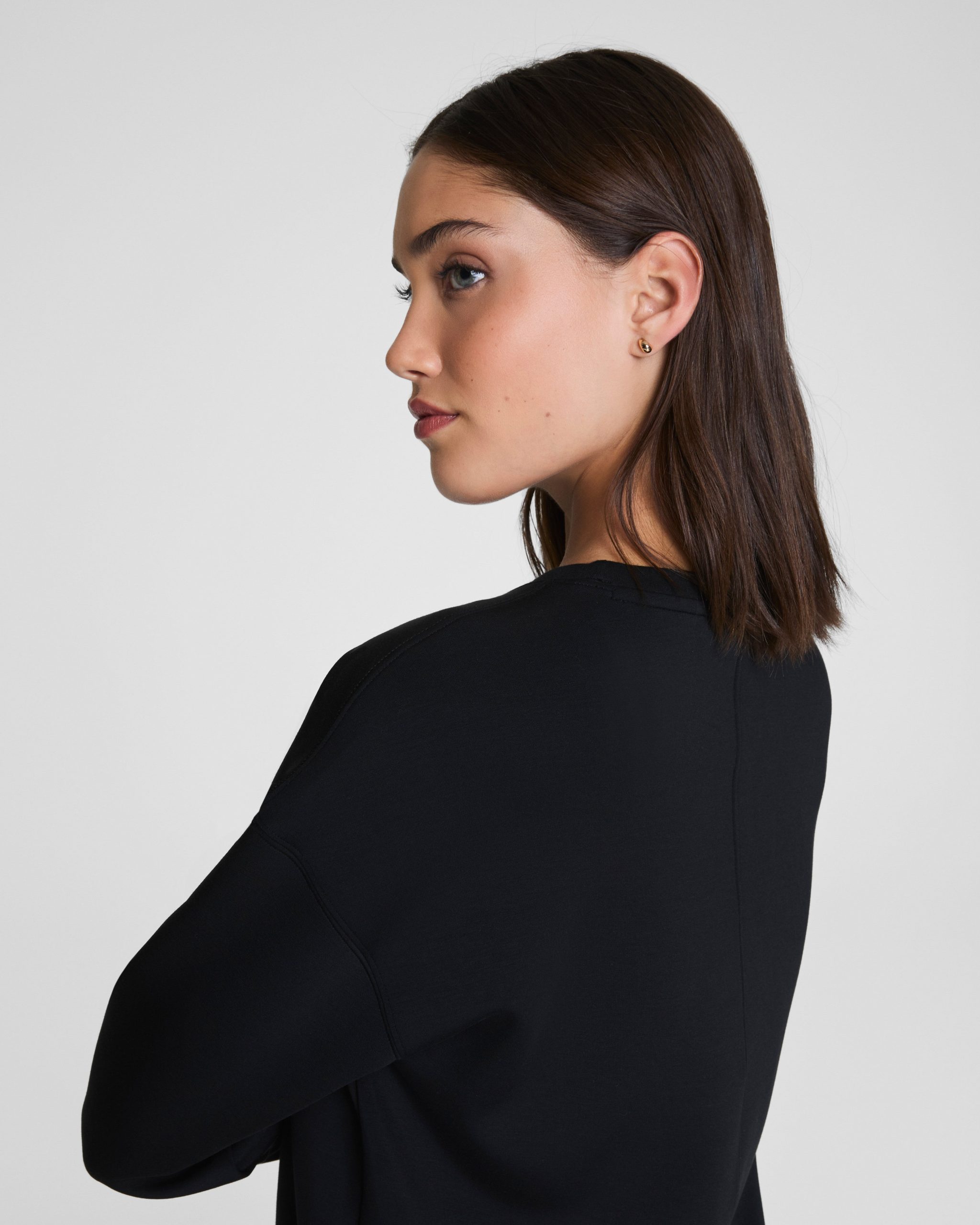 SPANX AirEssentials? Crewneck Tunic | Very Black - Image 3