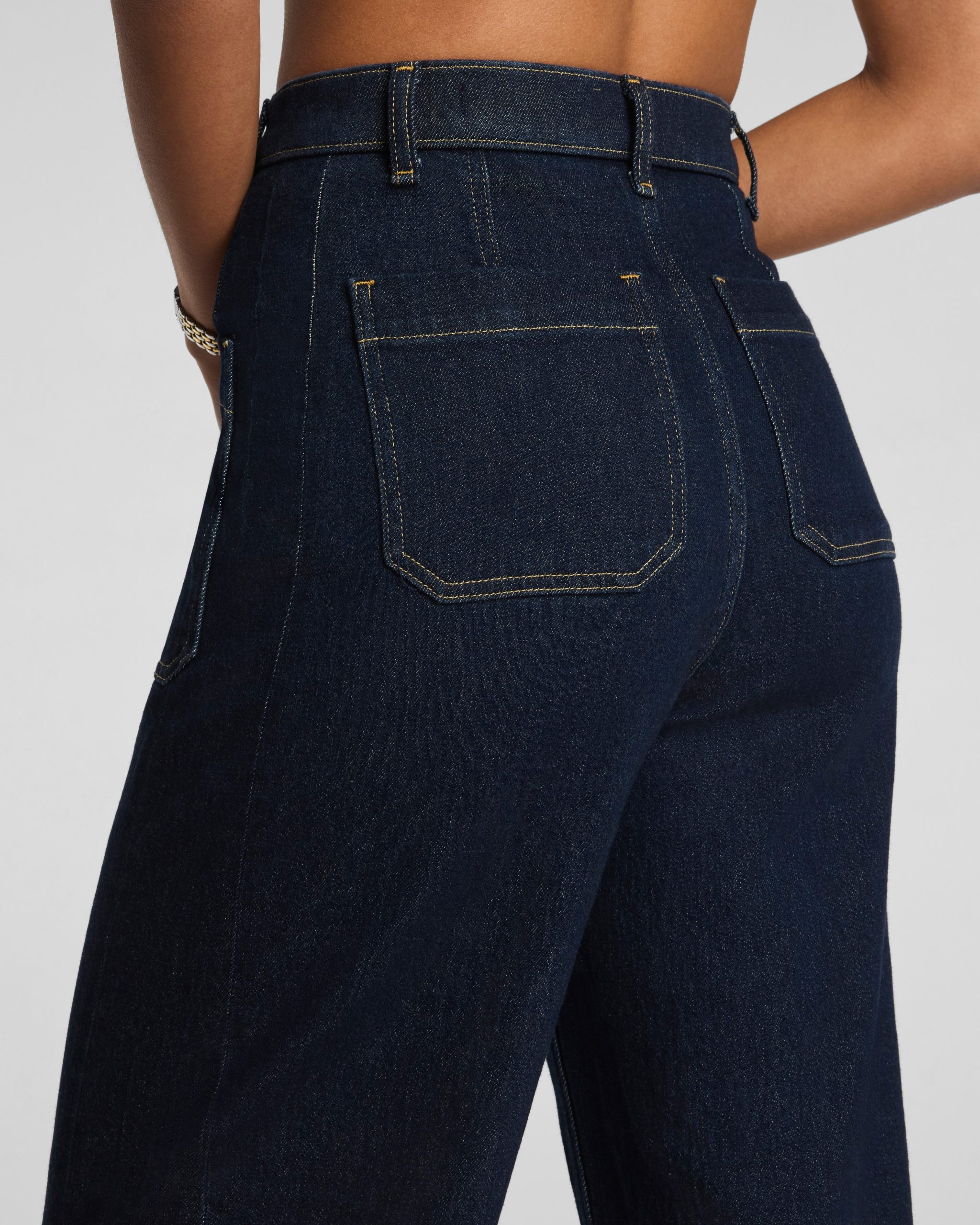 SPANXshape? Authentic 360 Utility Barrel Leg Jeans | Marina - Image 5