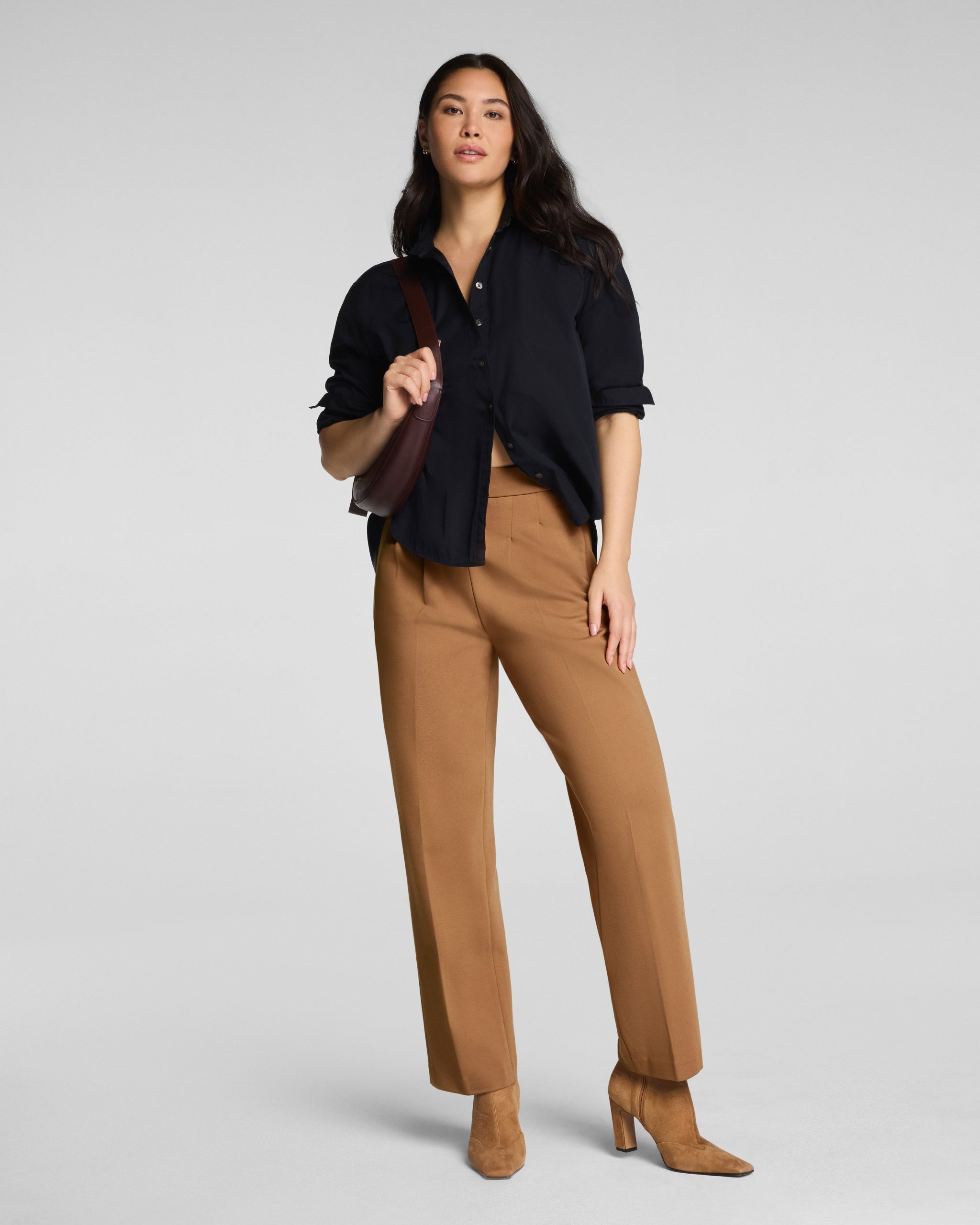 SPANX? Ponte Pleated Tapered Pant | Maplewood - Image 4