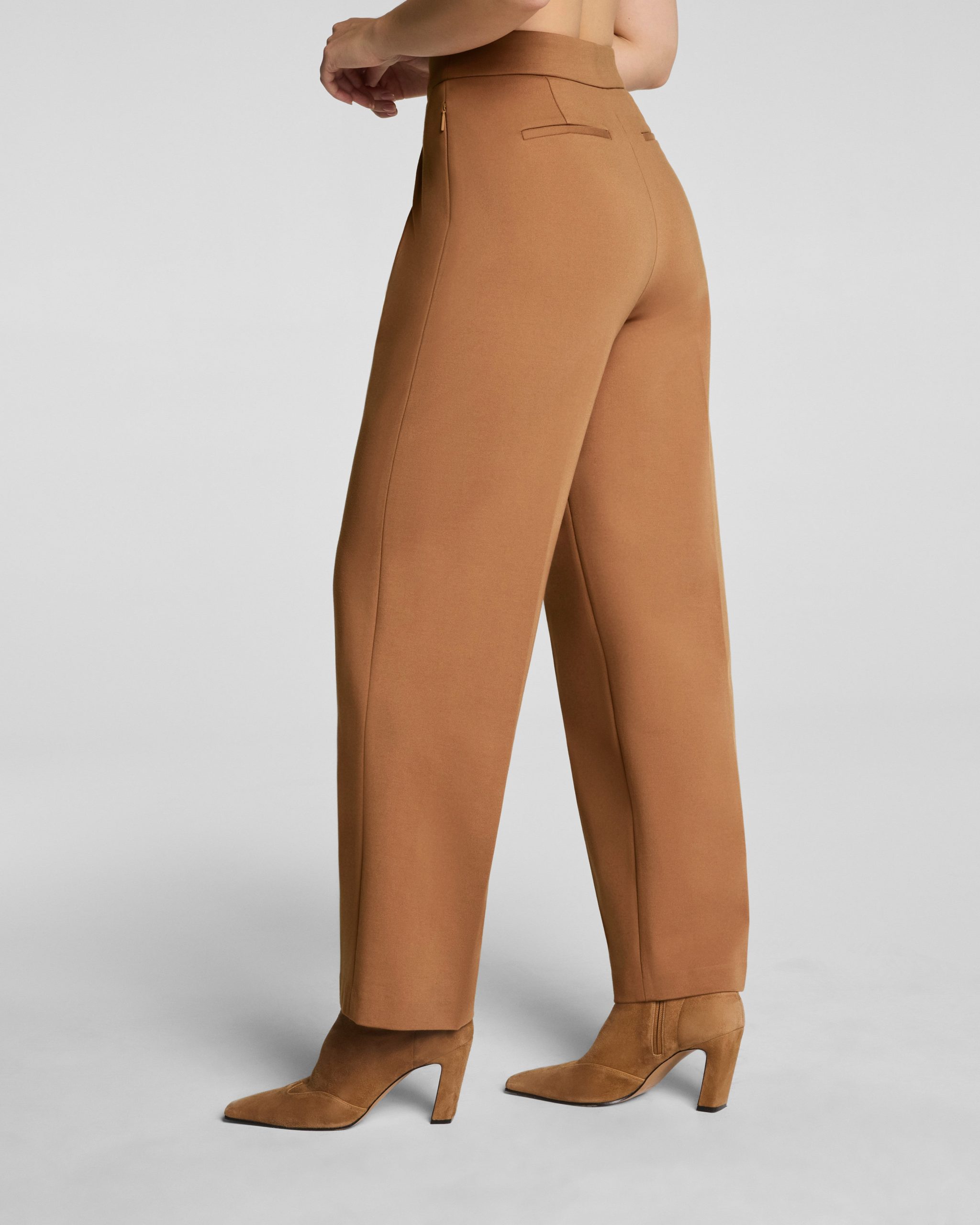 SPANX? Ponte Pleated Tapered Pant | Maplewood - Image 3