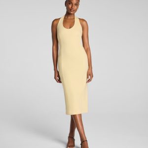 SPANXshape?  Ponte Halter Midi Dress | Sunbeam
