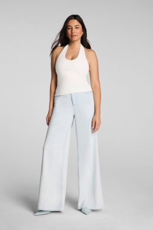 SPANXsupersmooth? Authentic 360 Lightweight Super Wide Leg Jeans | Sea Breeze