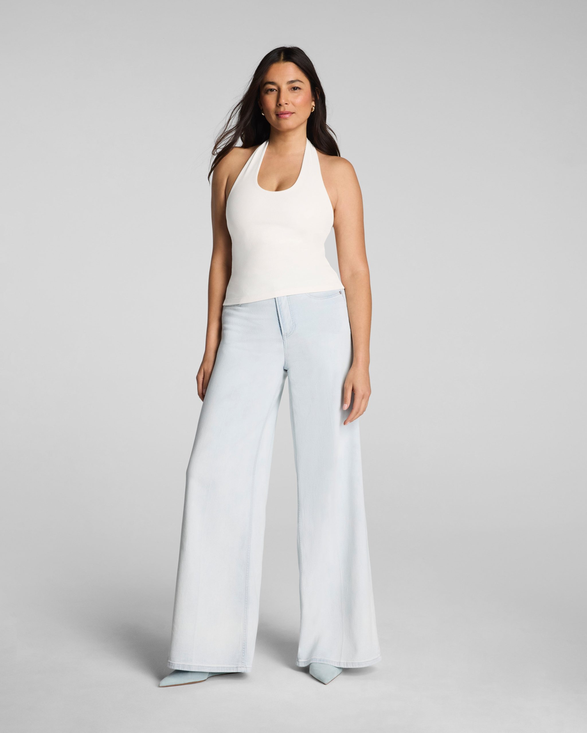 SPANXsupersmooth? Authentic 360 Lightweight Super Wide Leg Jeans | Sea Breeze