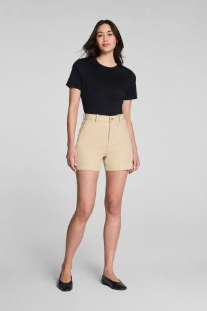 SPANXsupersmooth? Stretch Twill Short. 5 | Sandbar