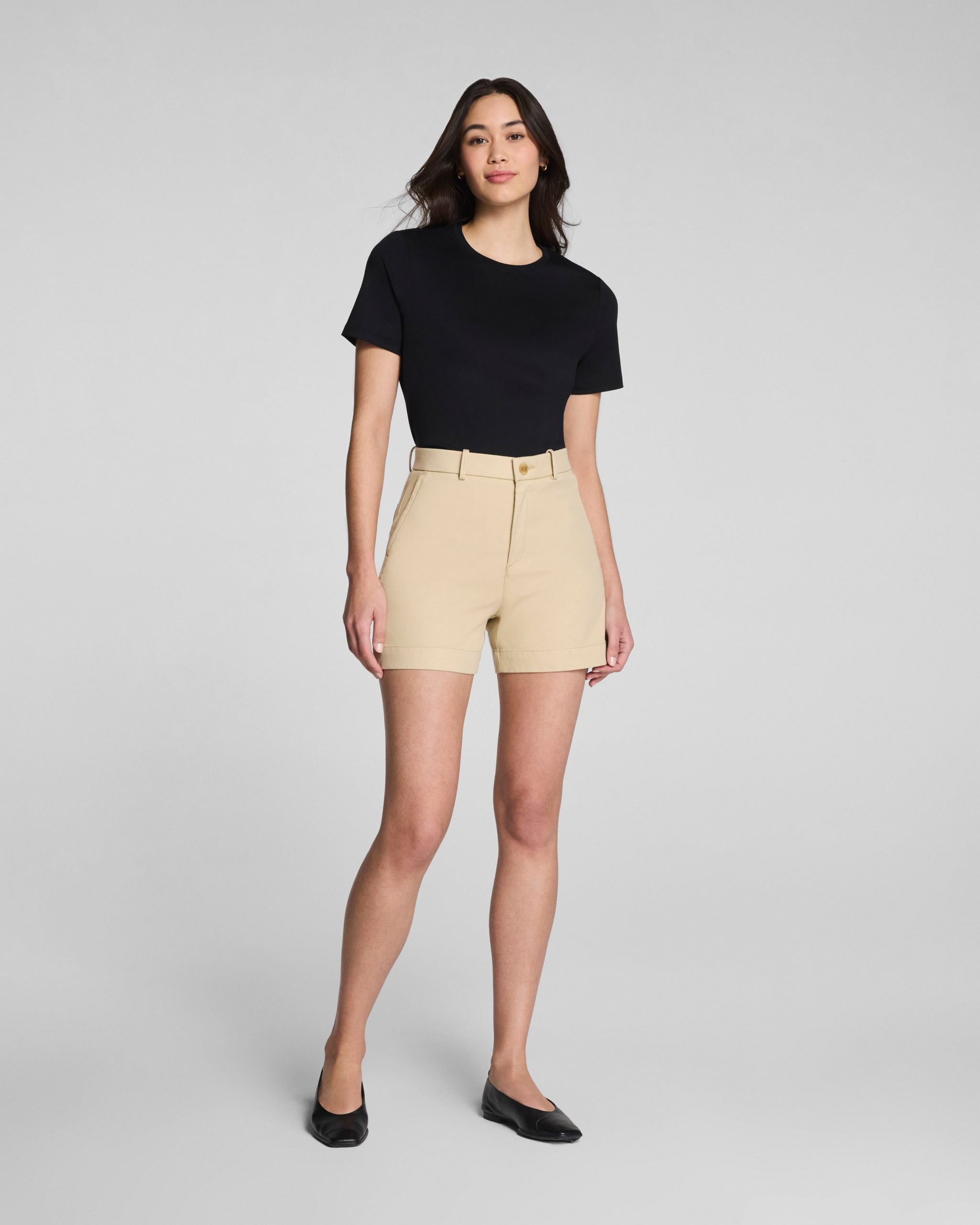 SPANXsupersmooth? Stretch Twill Short. 5 | Sandbar