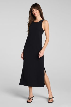 SPANX AirEssentials? French Rib Maxi Tank Dress | Very Black