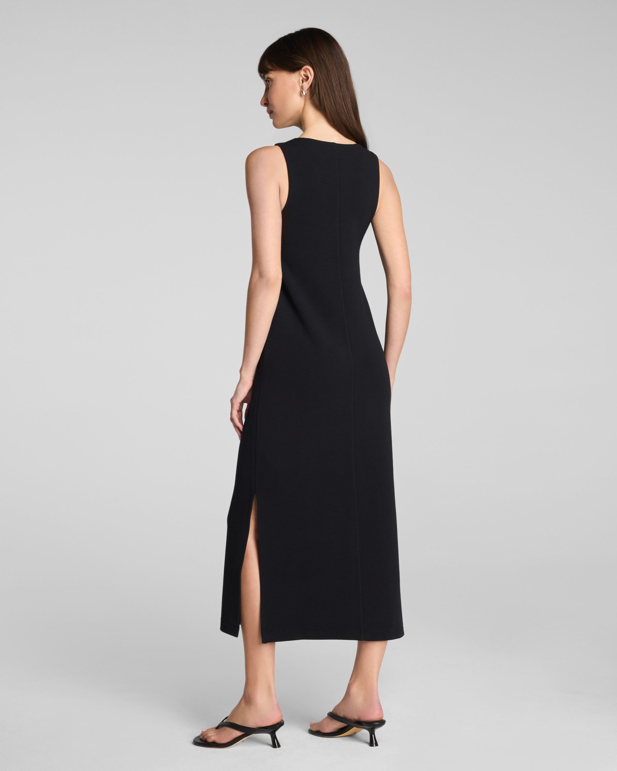 SPANX AirEssentials? French Rib Maxi Tank Dress | Very Black - Image 2