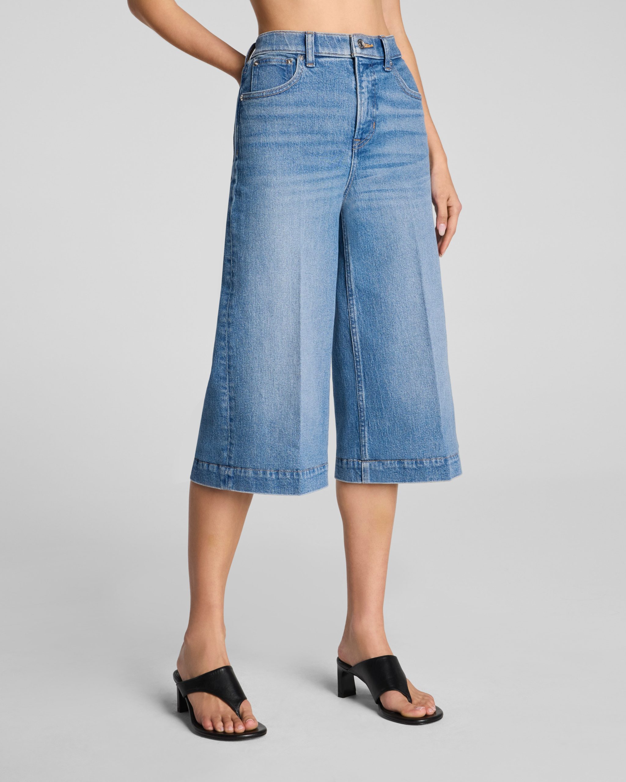 SPANXshape? Authentic 360 Denim Culottes | Elysian - Image 2