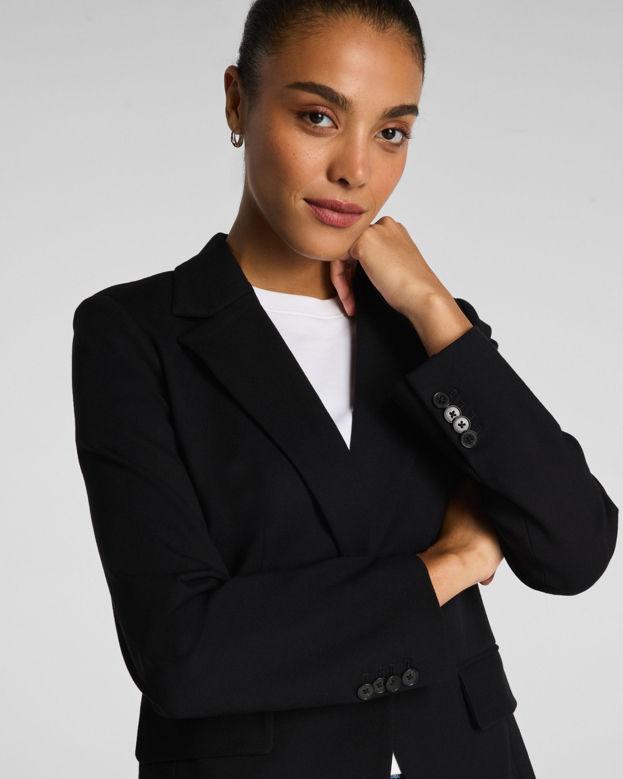 SPANX? Ponte Tailored Blazer | Classic Black - Image 3