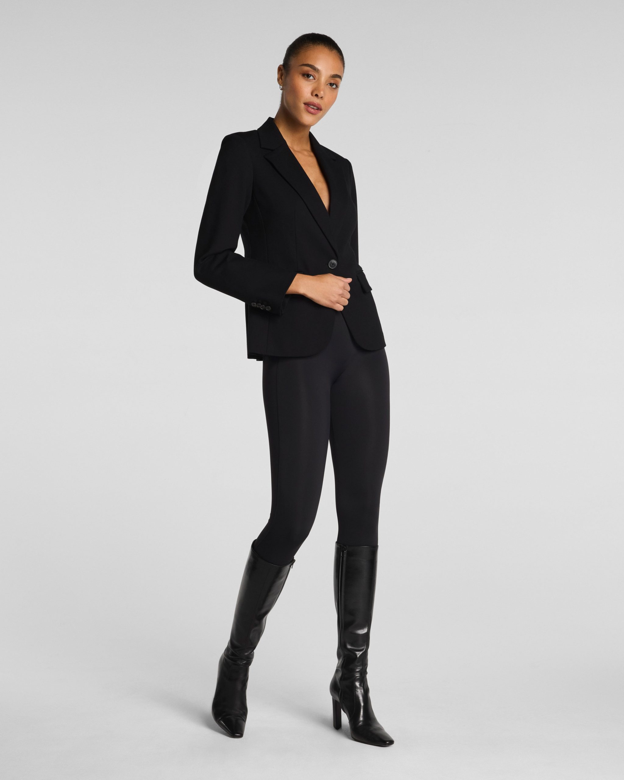 SPANX? Ponte Tailored Blazer | Classic Black - Image 5