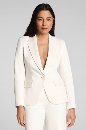 SPANX? Ponte Tailored Blazer | Ivory