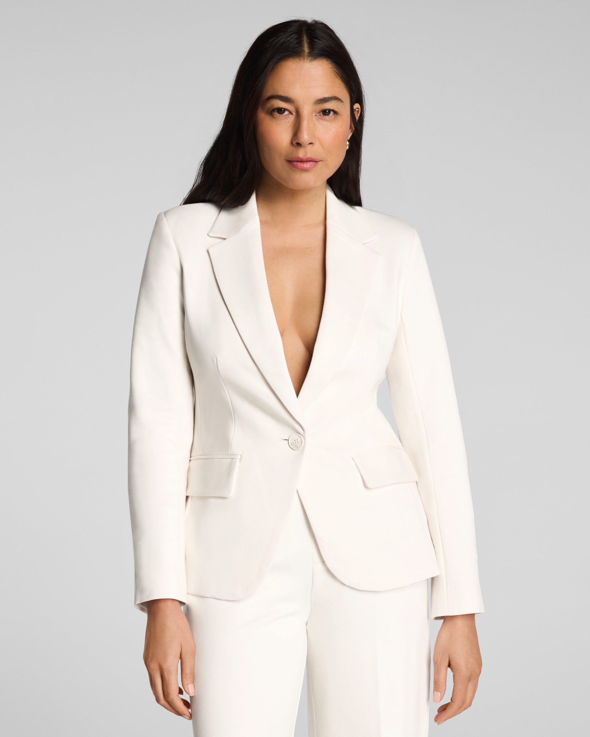 SPANX? Ponte Tailored Blazer | Ivory