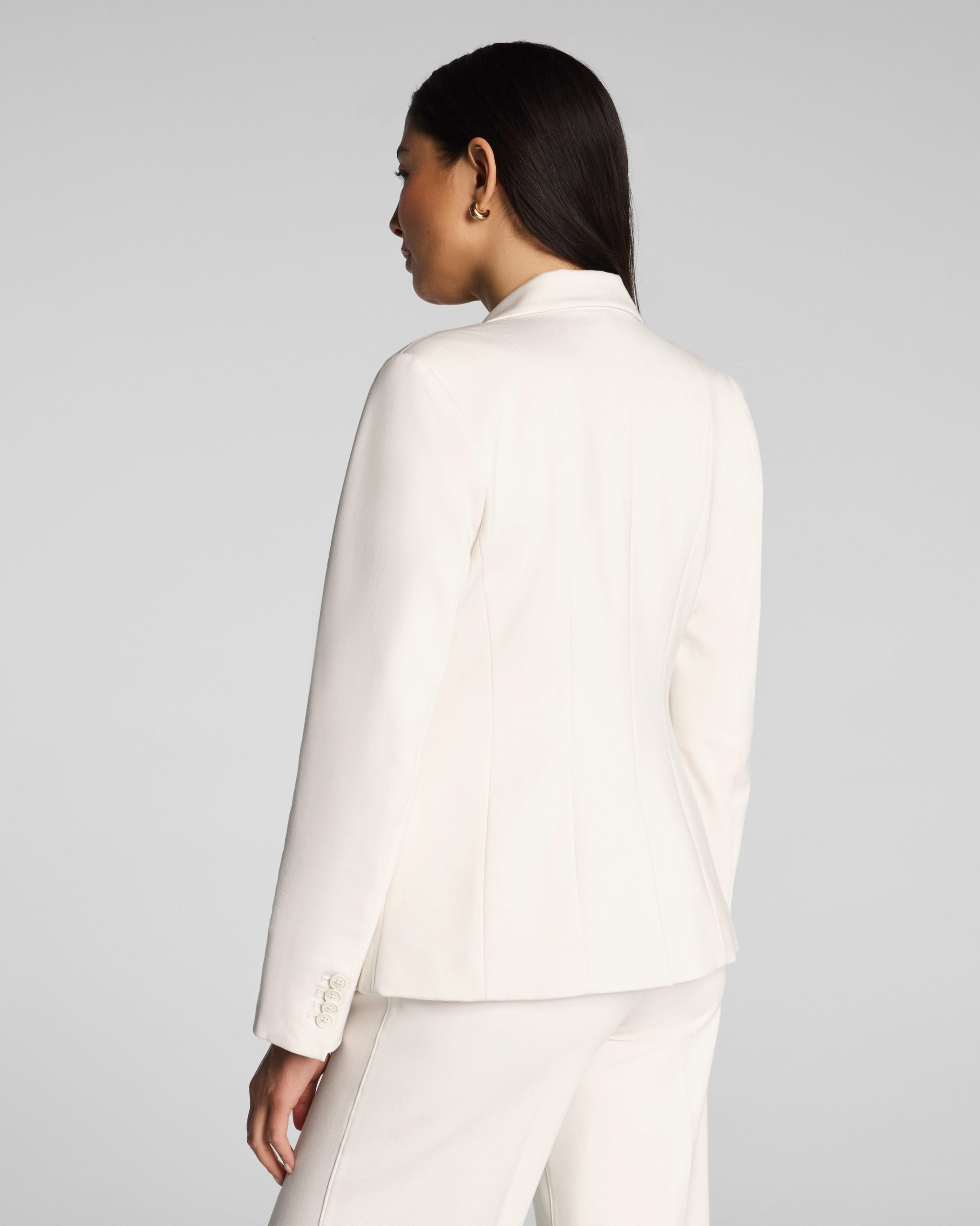 SPANX? Ponte Tailored Blazer | Ivory - Image 2