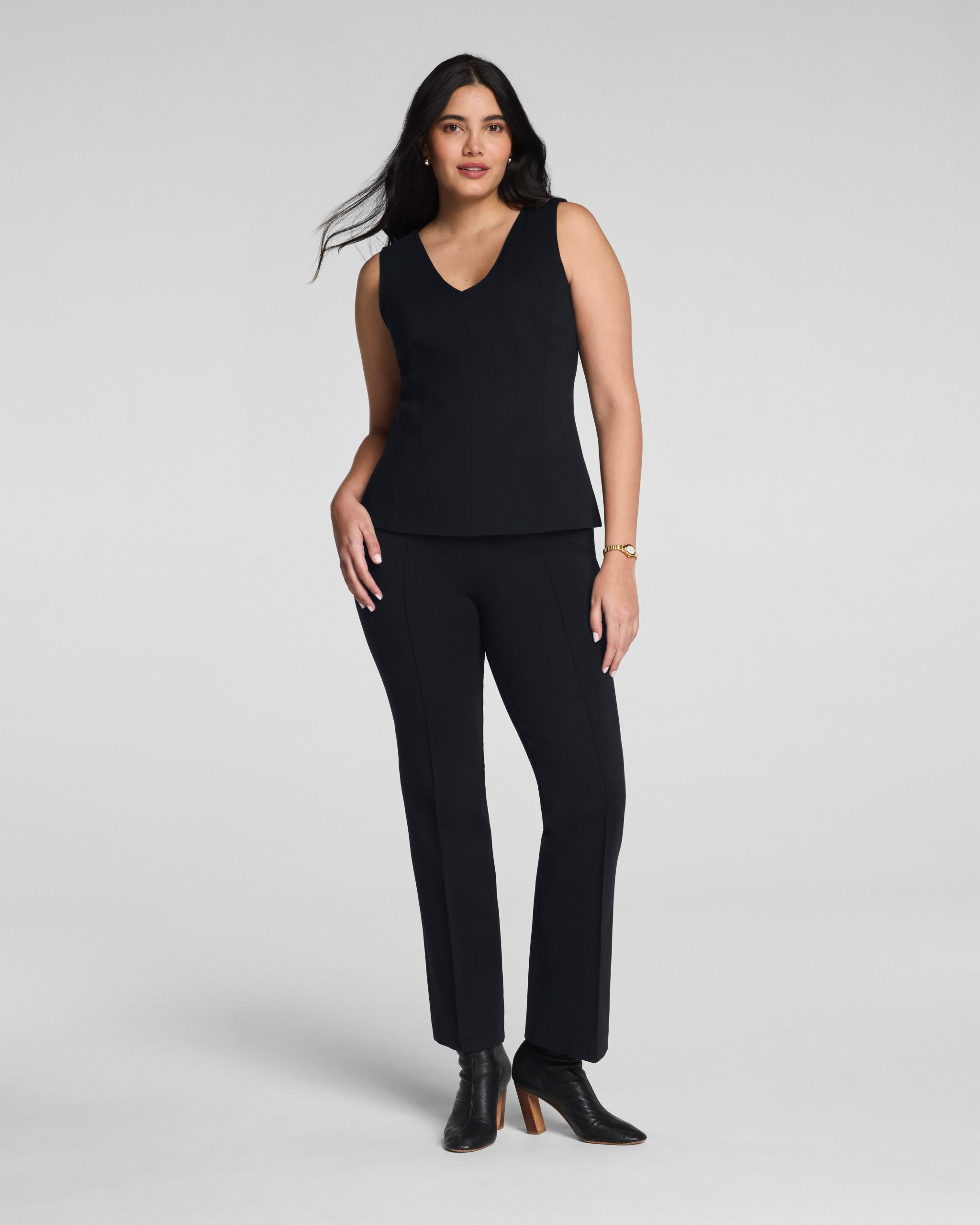 SPANXsupersmooth? PerfectFit Ponte Kick Flare Pant with Pintuck - Image 2