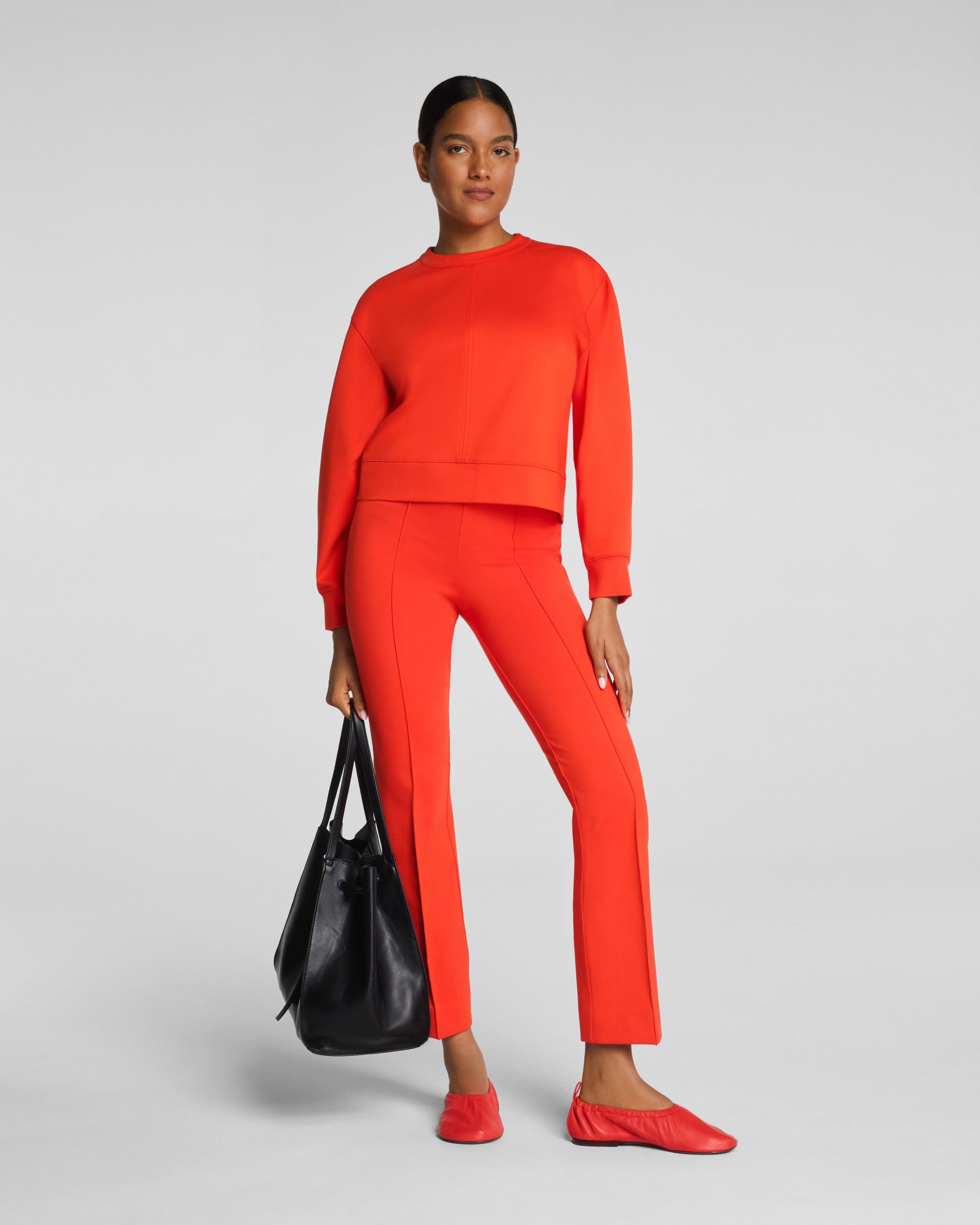 SPANXsupersmooth? PerfectFit Ponte Kick Flare Pant with Pintuck | Poppy - Image 3