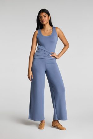 SPANX AirEssentials? Draped Sleeveless Jumpsuit | Rain