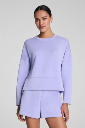 SPANX AirEssentials? Crewneck Long Sleeve Top | Anemone
