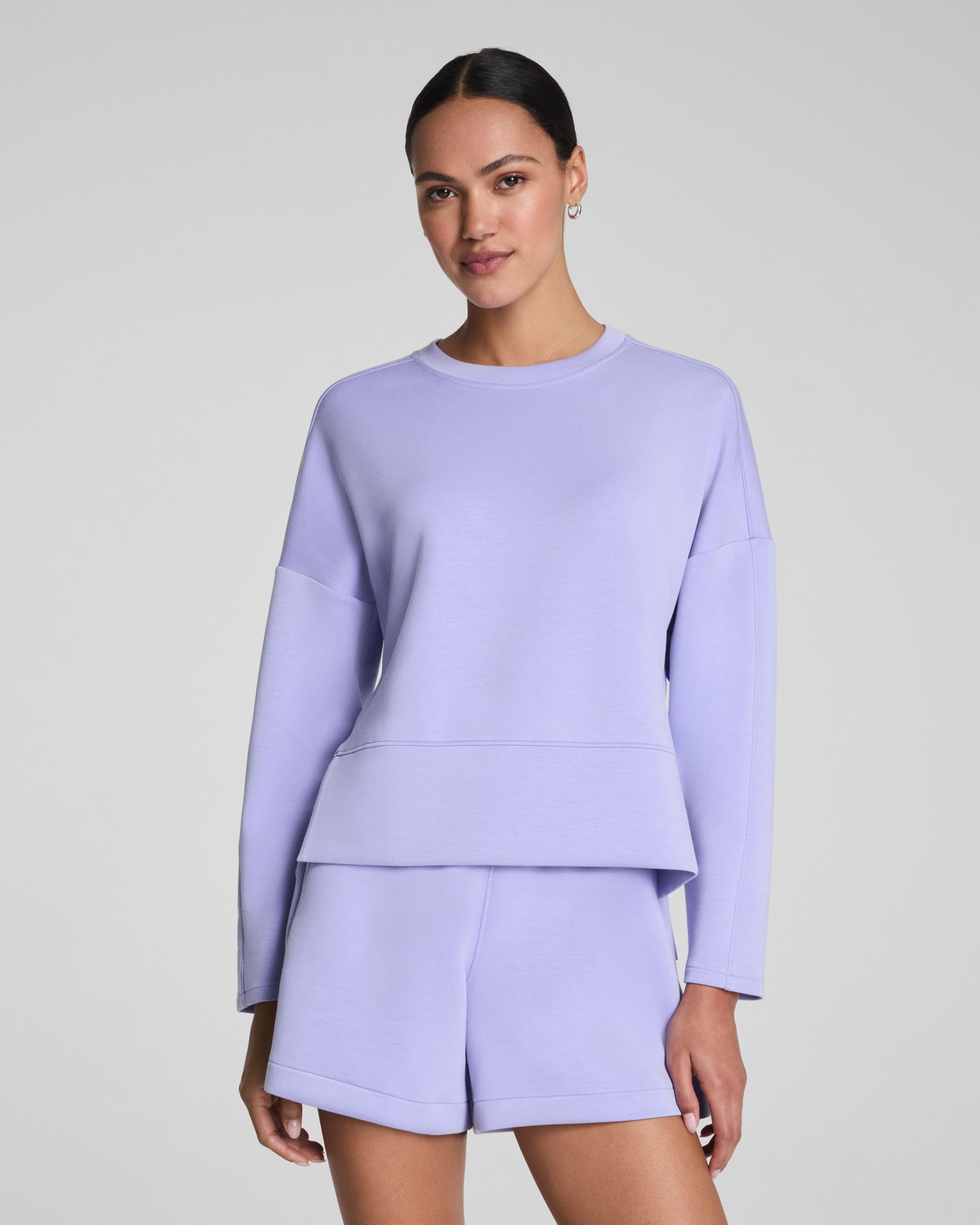 SPANX AirEssentials? Crewneck Long Sleeve Top | Anemone