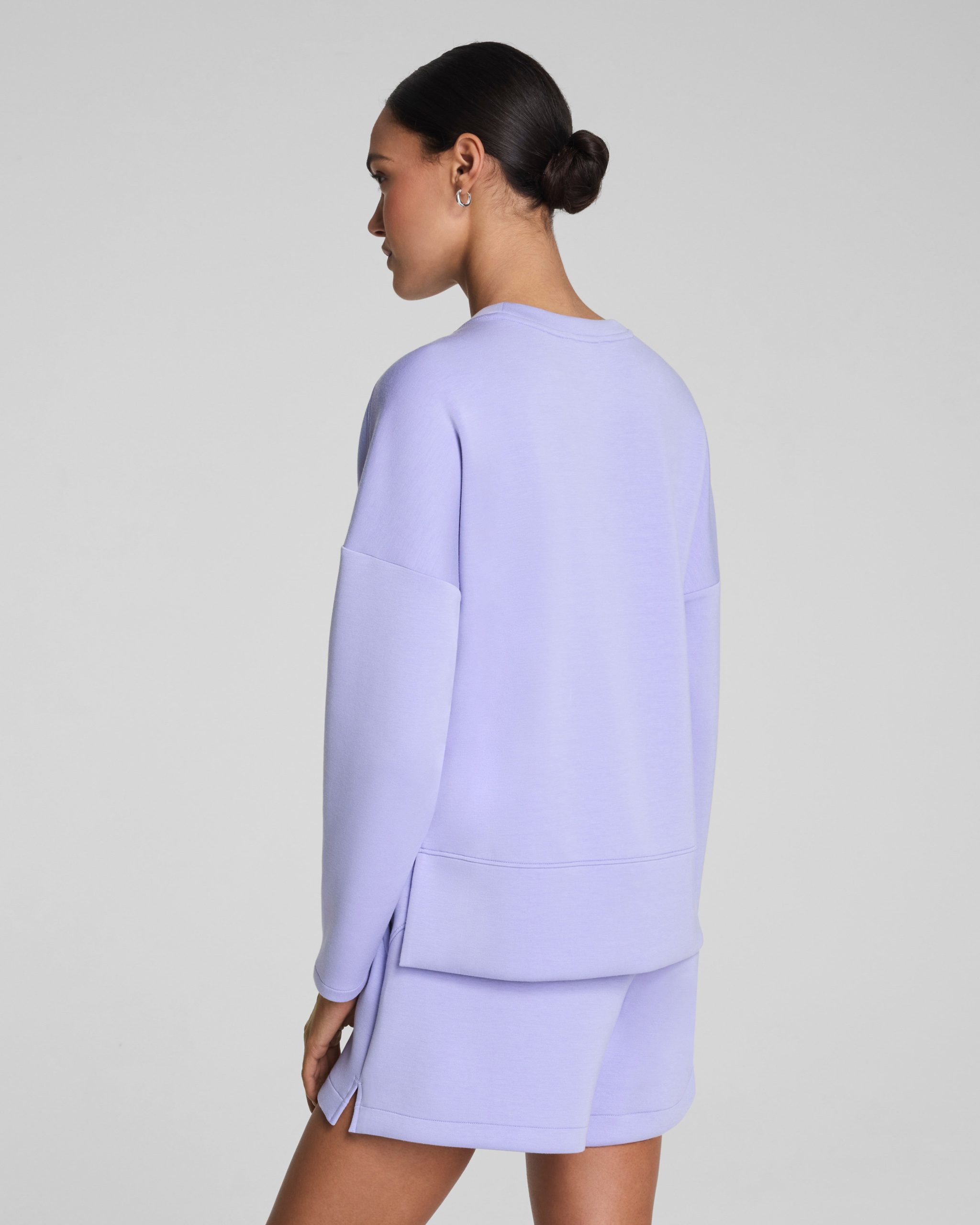 SPANX AirEssentials? Crewneck Long Sleeve Top | Anemone - Image 2