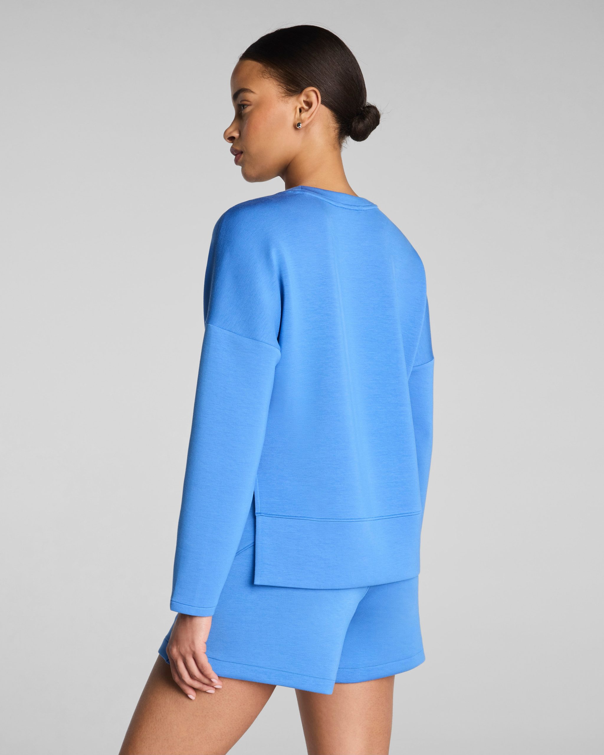 SPANX AirEssentials? Crewneck Long Sleeve Top | Aster - Image 2