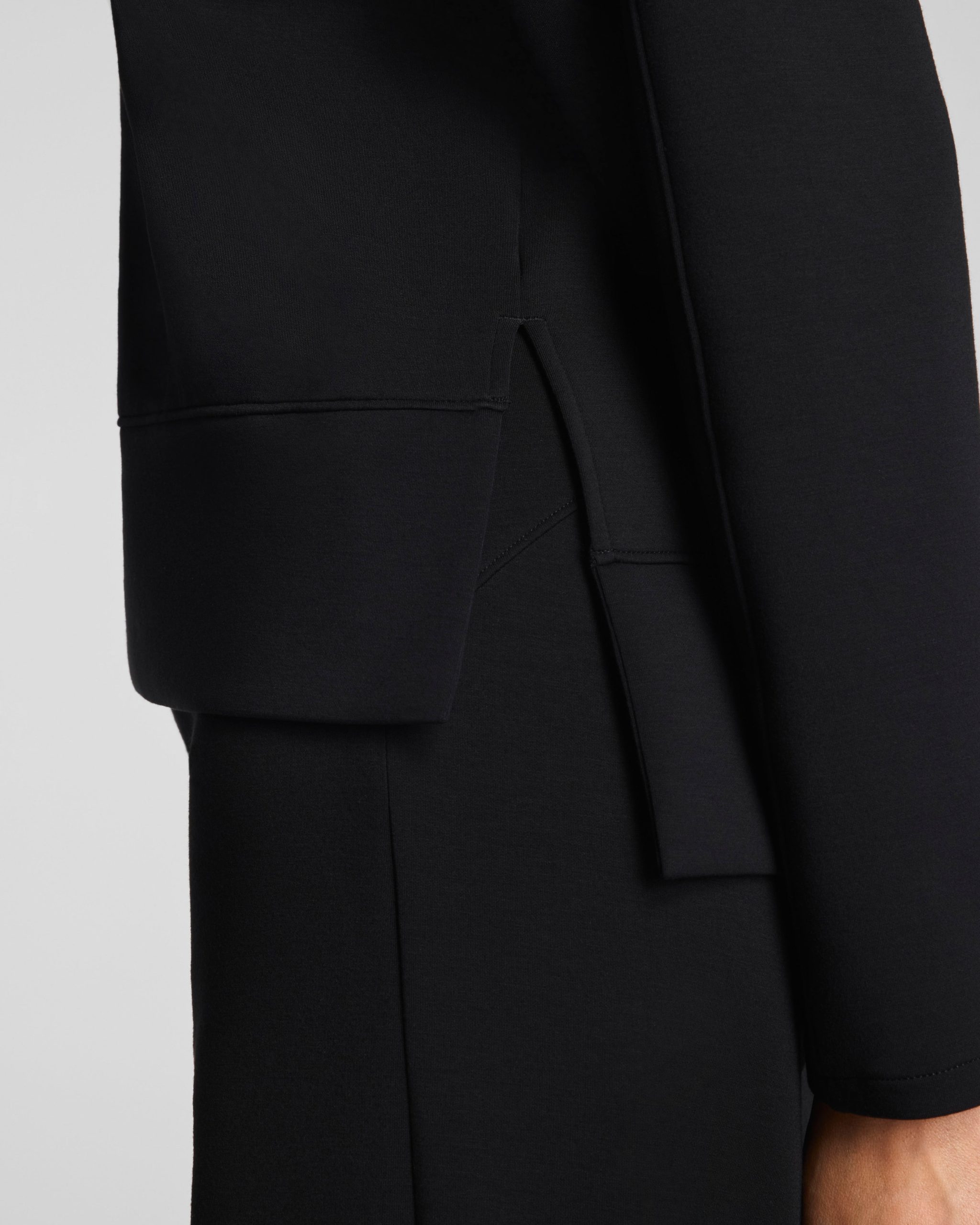 SPANX AirEssentials? Crewneck Long Sleeve Top | Very Black - Image 3