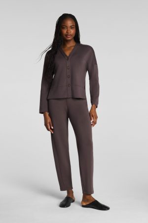 SPANX AirEssentials? Barrel Leg Pant | Dark Cacao