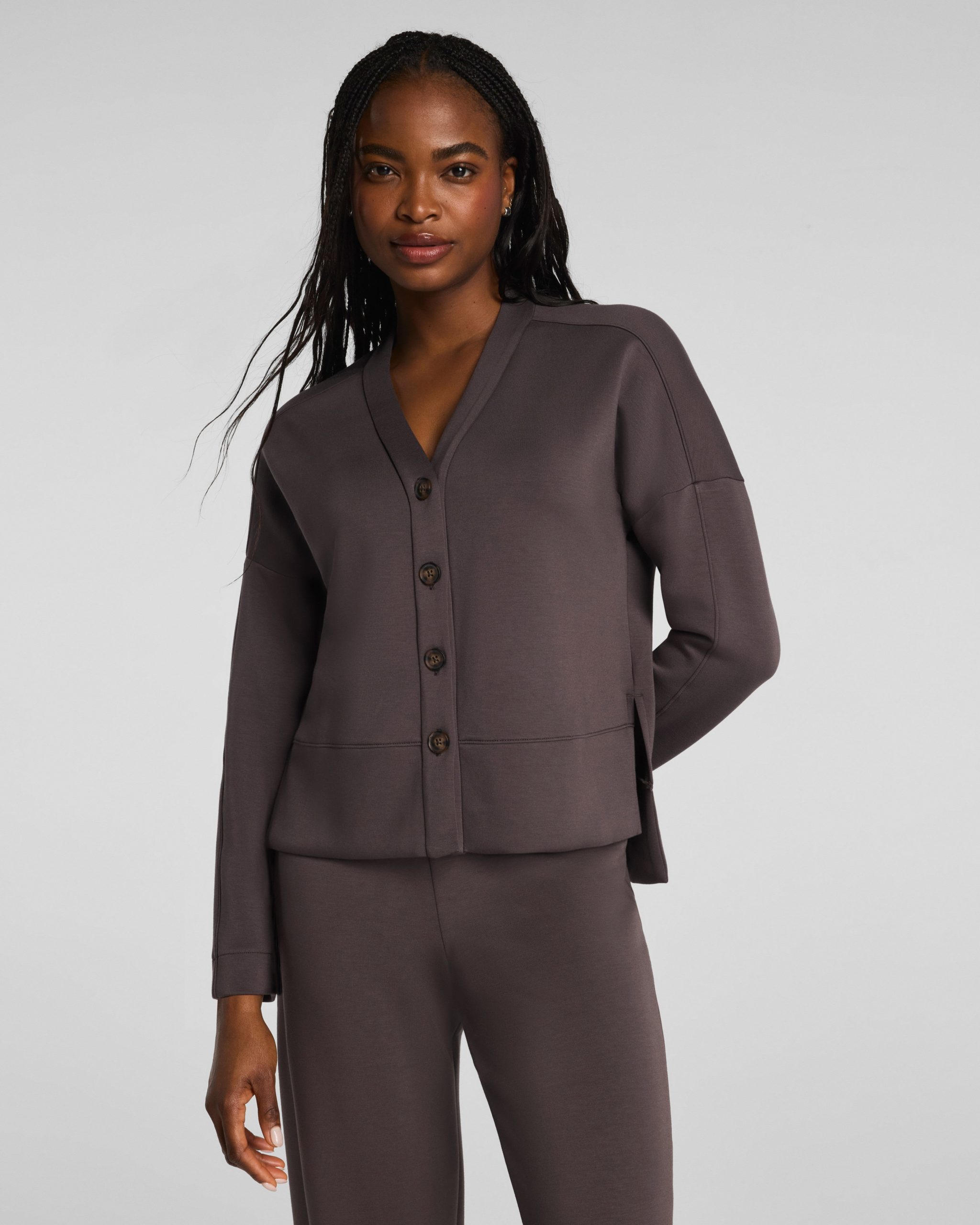 SPANX AirEssentials? Cardigan | Dark Cacao - Image 3