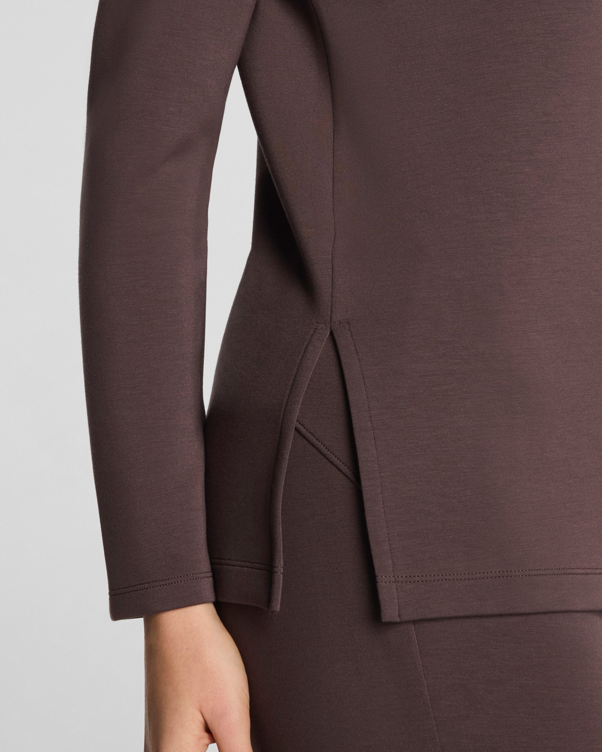 SPANX AirEssentials? Boatneck Tunic | Dark Cacao - Image 3