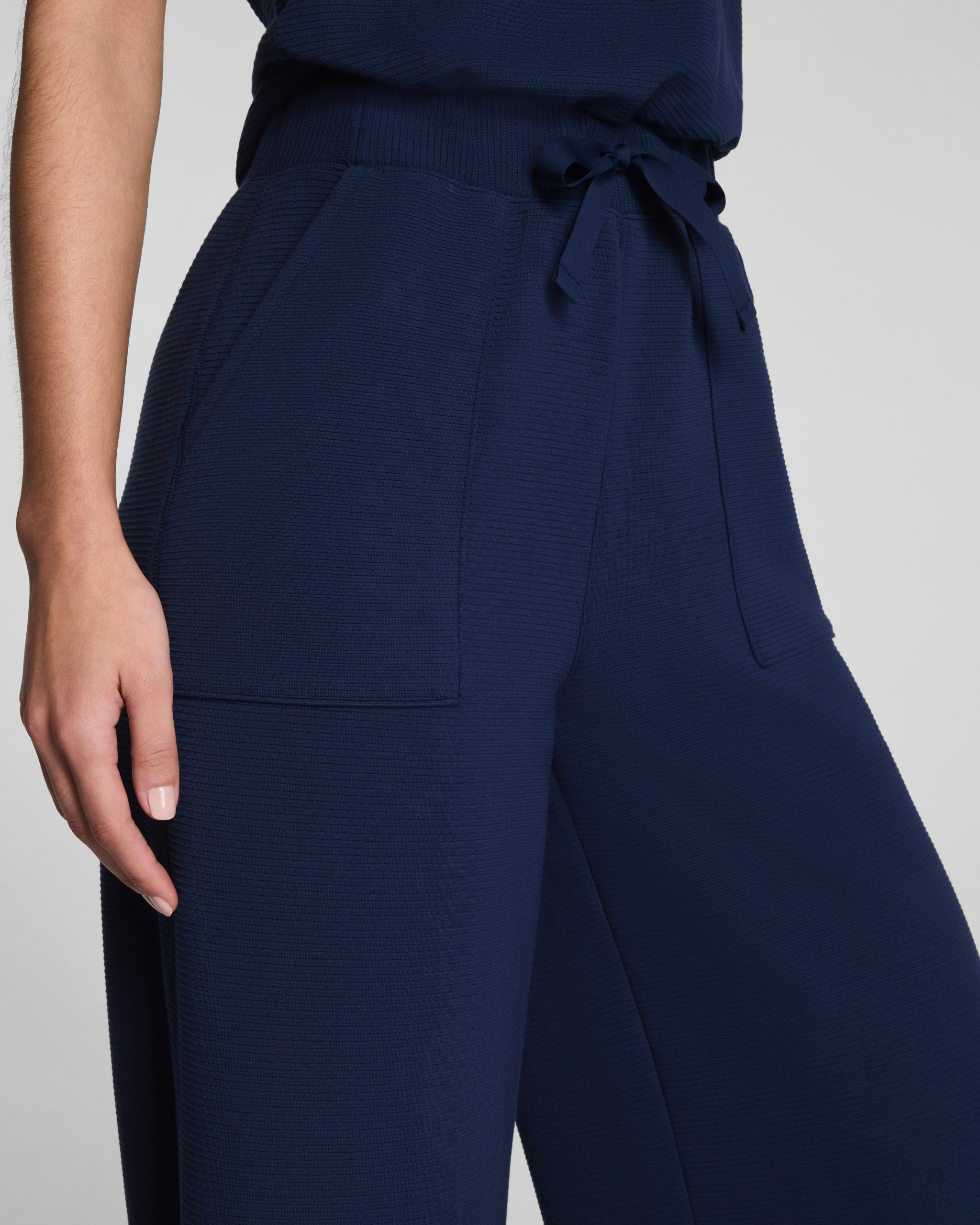 SPANX AirEssentials? French Rib Sleeveless Jumpsuit | Timeless Navy - Image 4