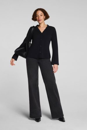 SPANX AirEssentials? French Rib Cardigan | Very Black